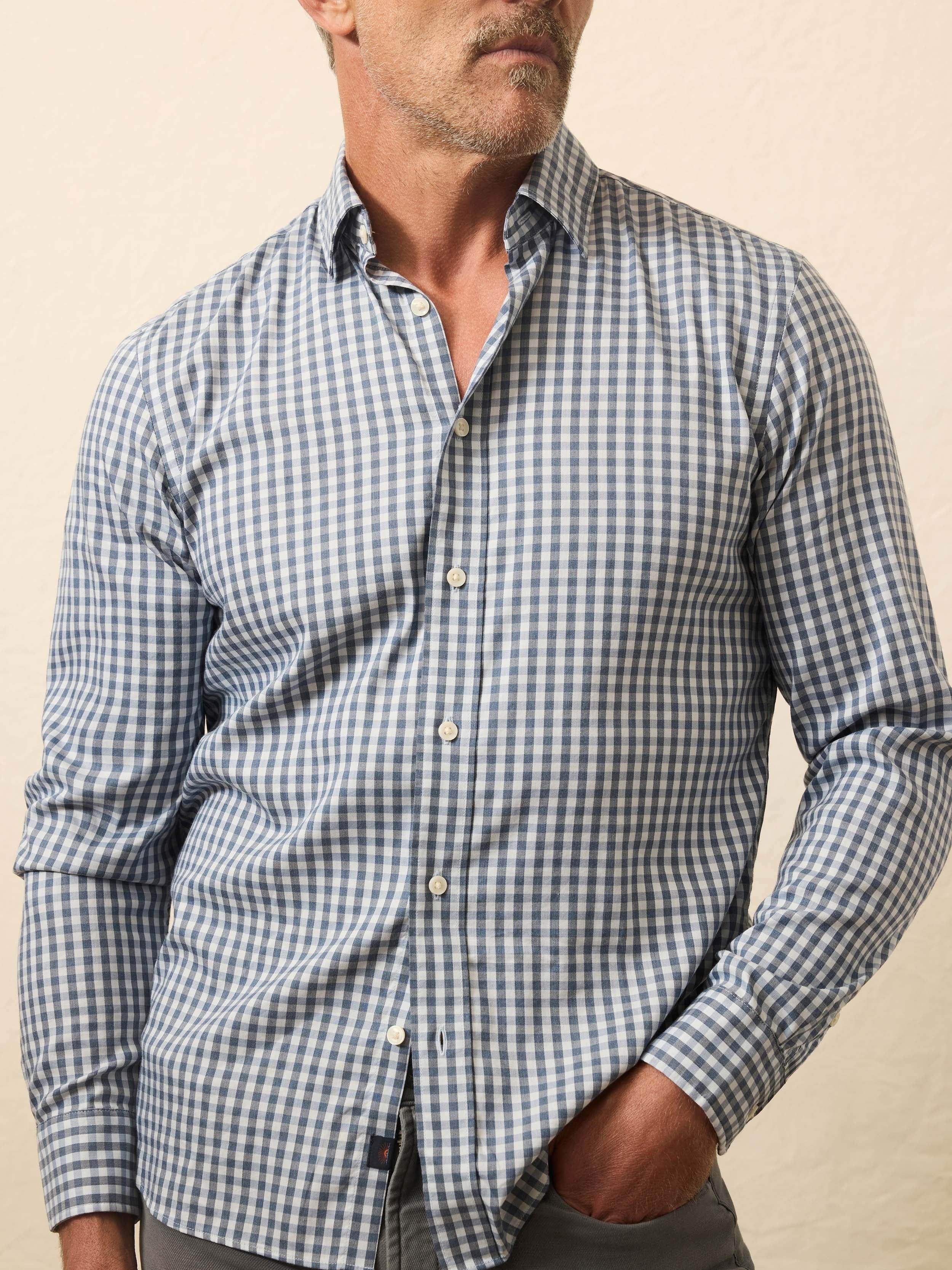 The MovementTM Shirt - Sky Break Gingham