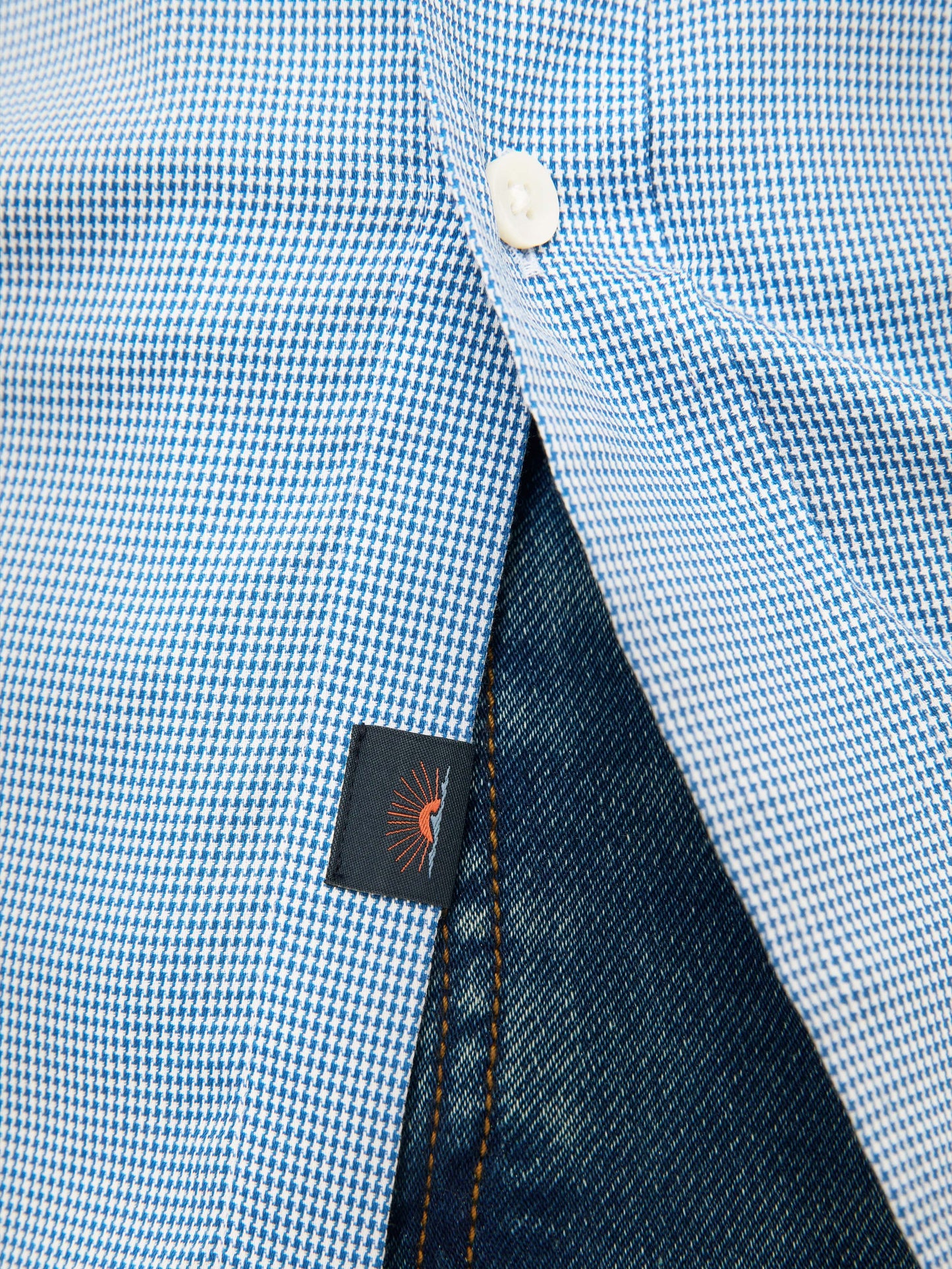 The MovementTM Shirt - Azure Pincheck