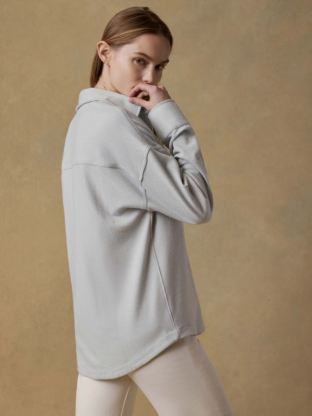 LegendTM Sweater Overshirt - Rain Cloud Twill