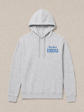 NY Knicks Sunwashed Organic Hoodie - Light Grey Heather