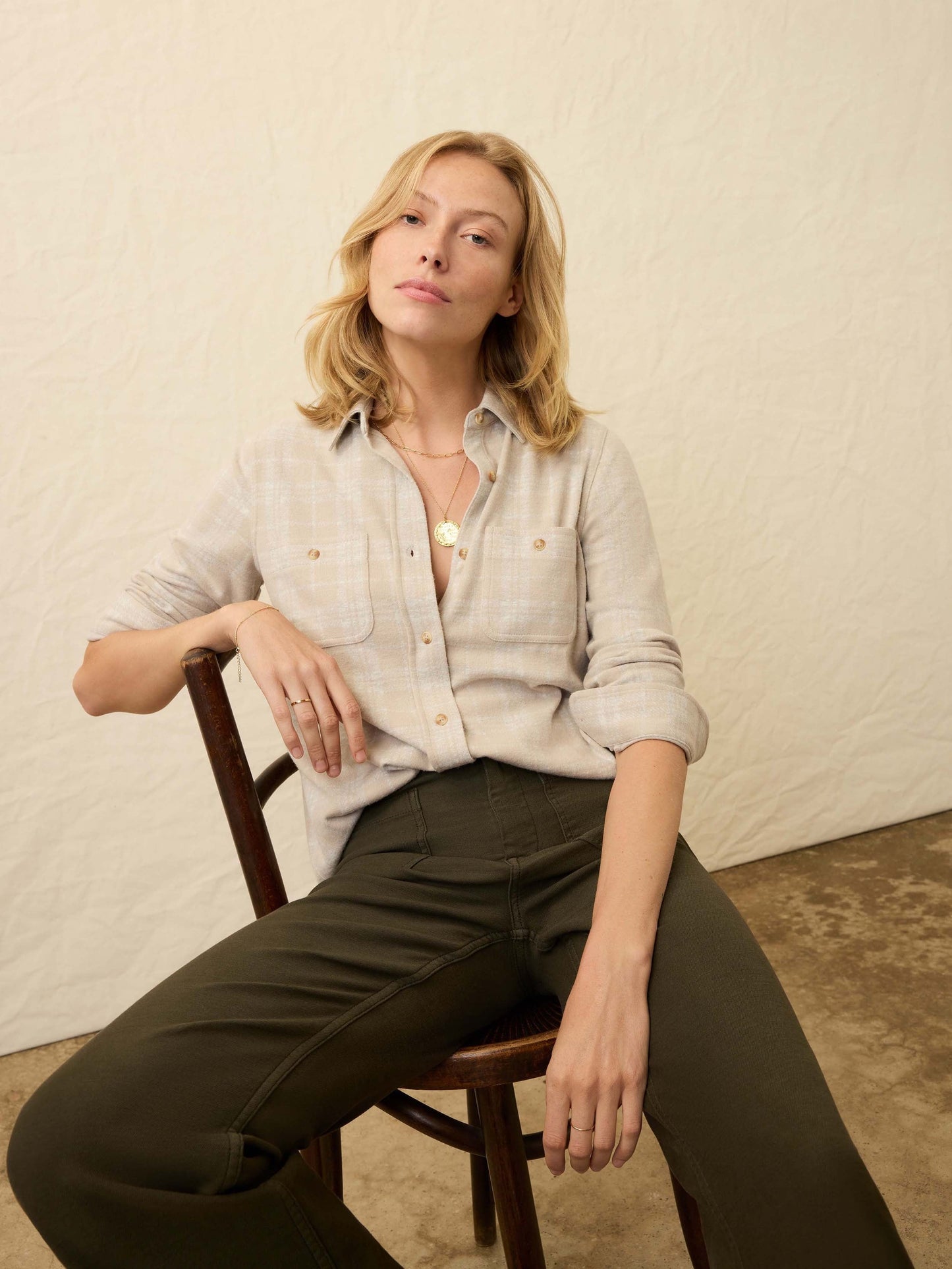 LegendTM Sweater Shirt - Desert Plains Plaid