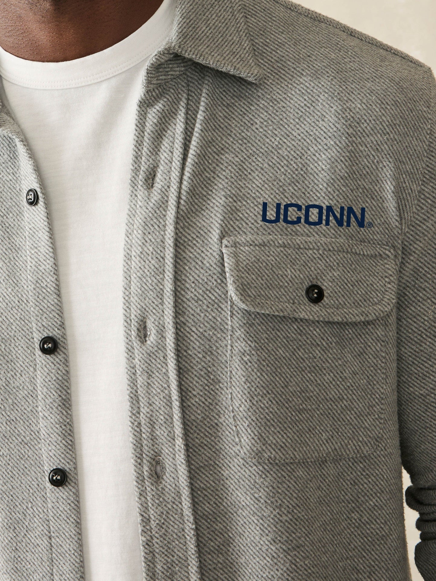 University Of Connecticut LegendTM Sweater Shirt - Fossil Grey Twill