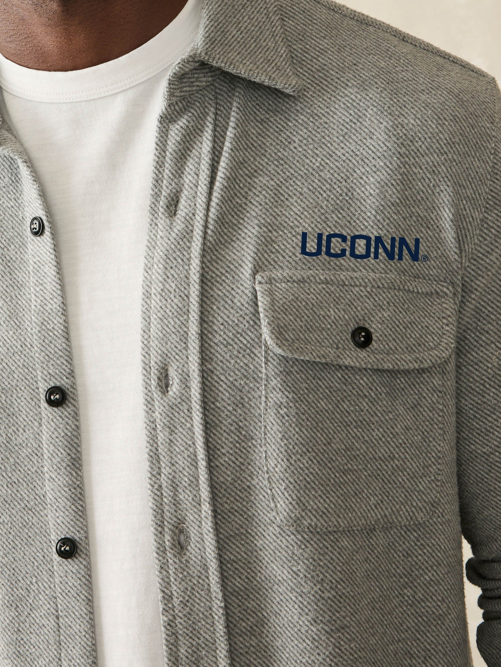 University Of Connecticut LegendTM Sweater Shirt - Fossil Grey Twill