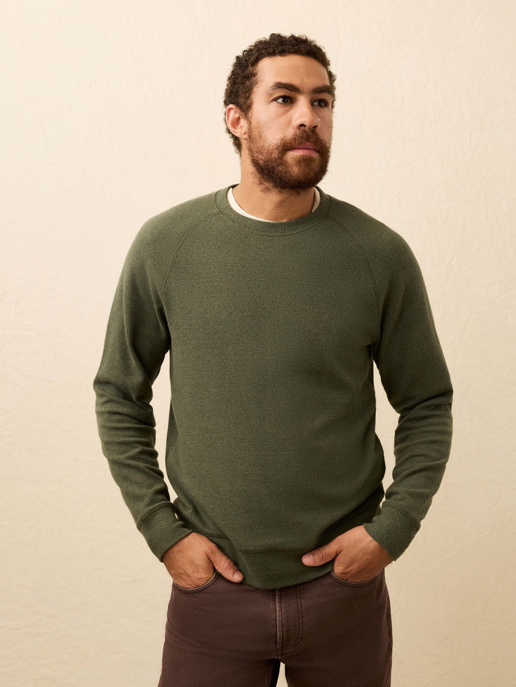LegendTM Sweater Crew - Fall Evergreen Twill