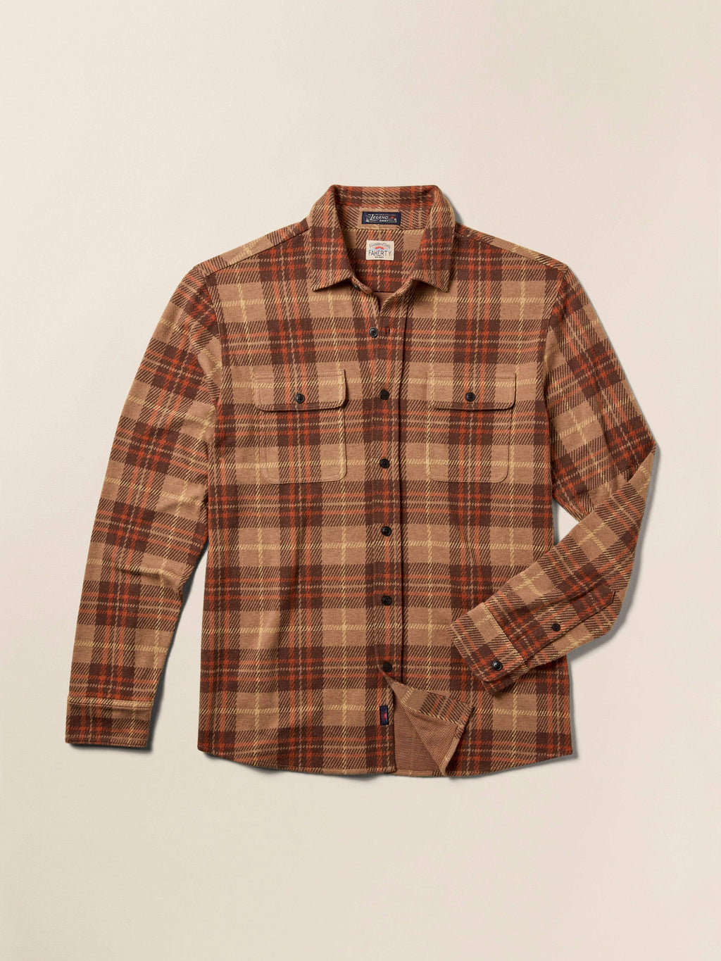 LegendTM Sweater Shirt - Cedar Sands Plaid