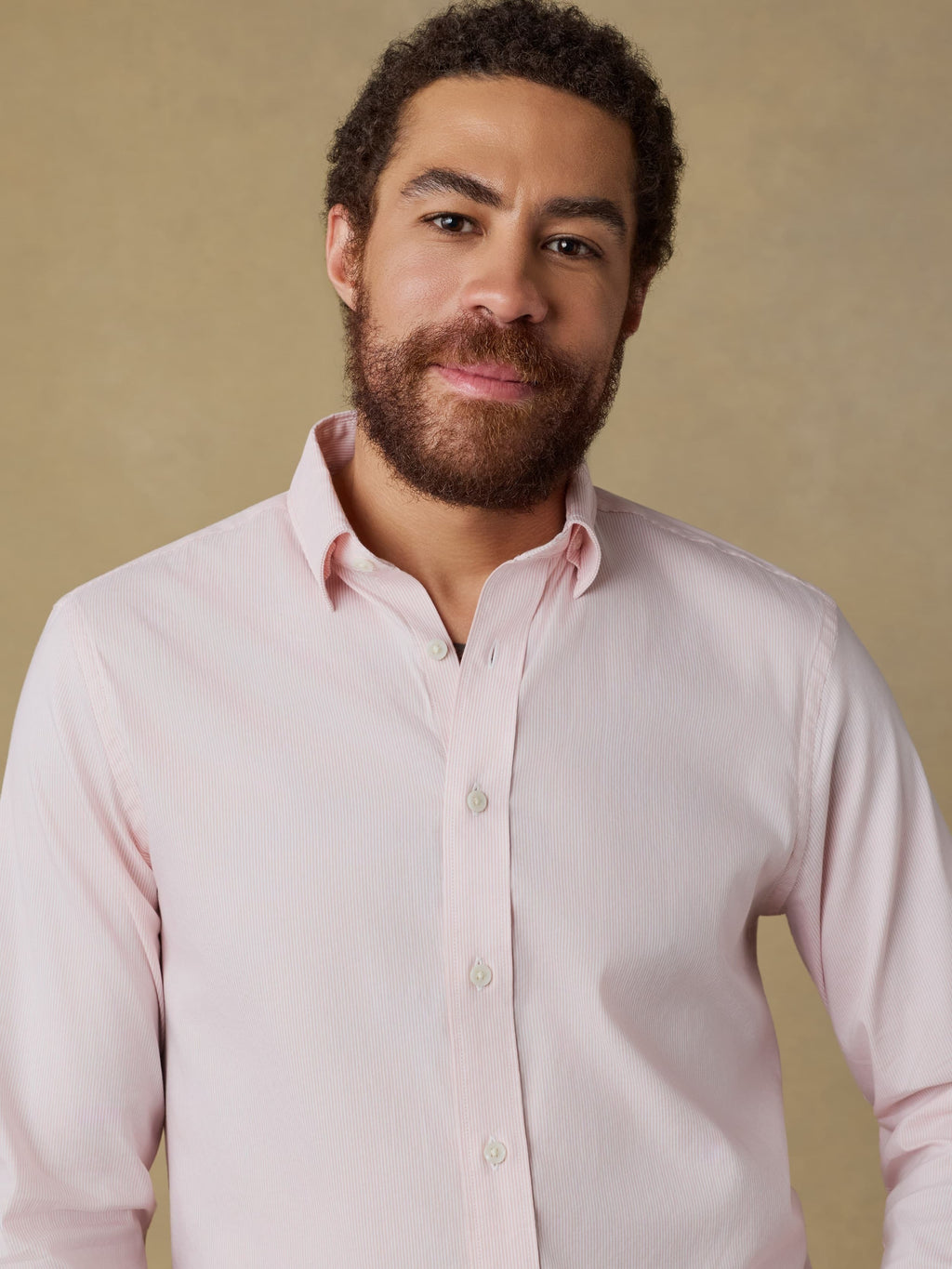 The MovementTM Shirt - Faded Rose Stripe