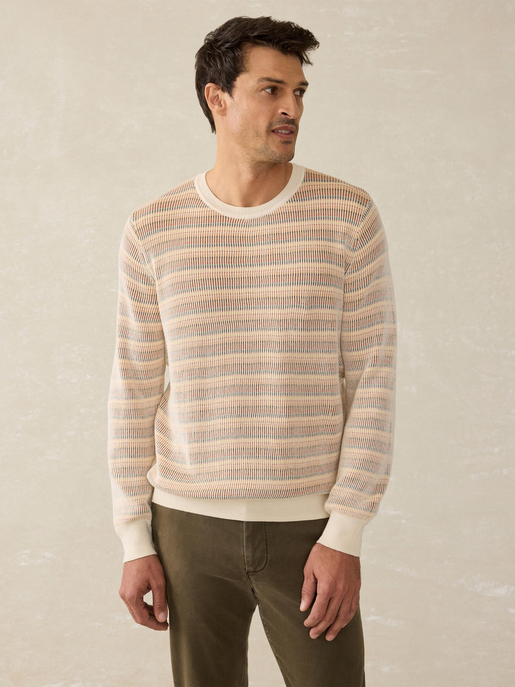 Sunwashed Crewneck Sweater - Desert Hills