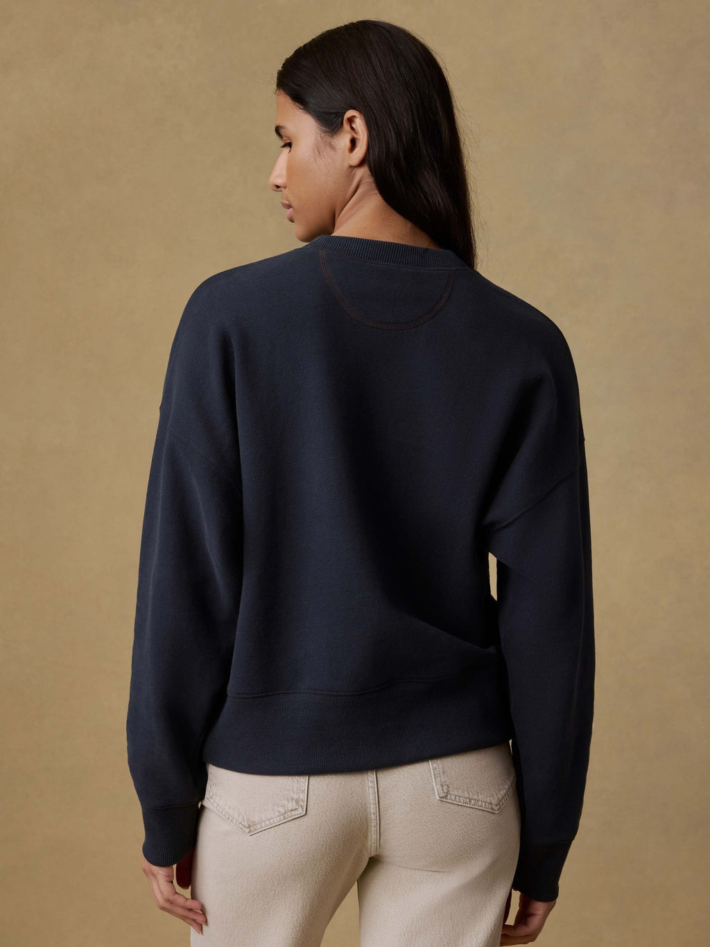 High Standard Fleece Vintage Crewneck - Black