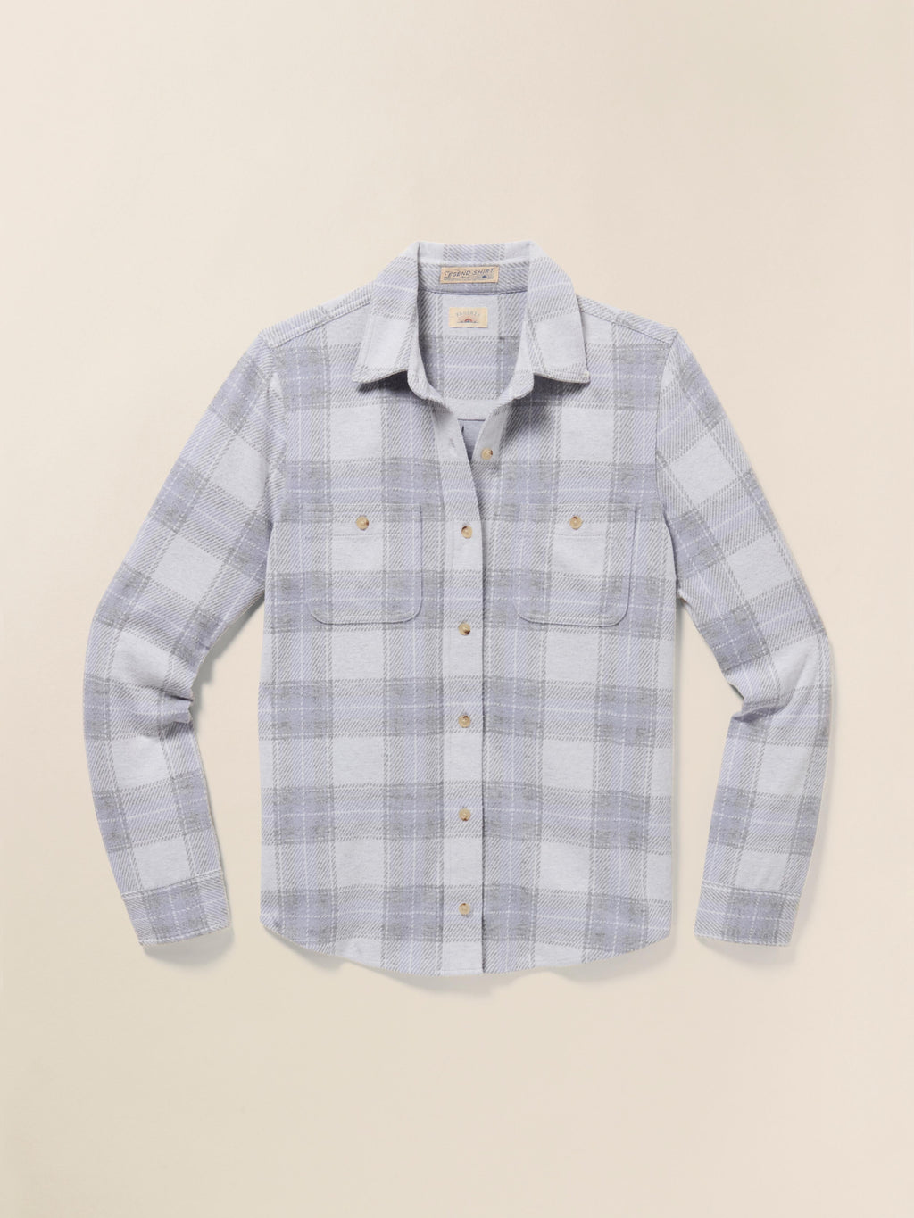 LegendTM Sweater Shirt - Blue Ravine Plaid