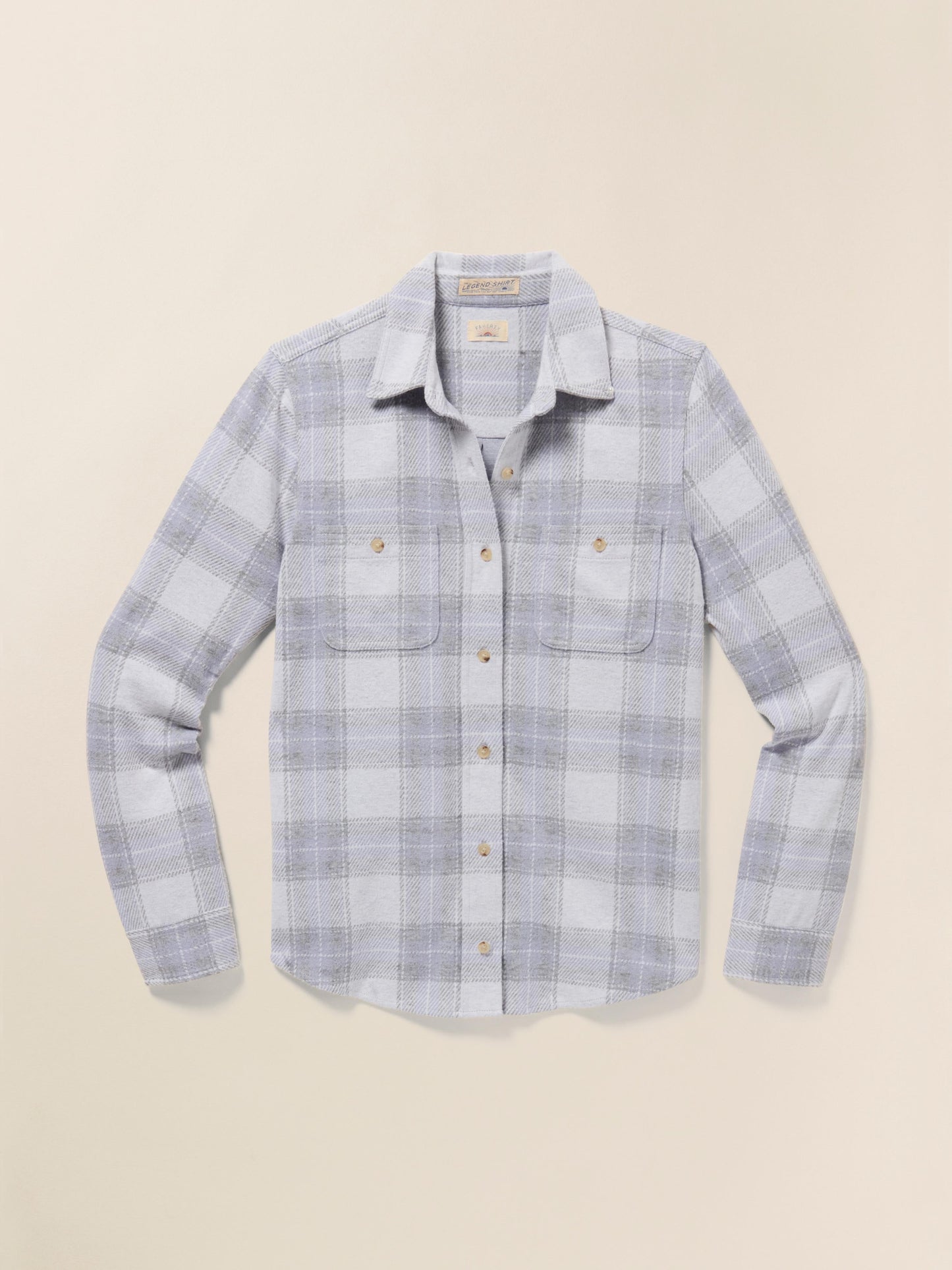 LegendTM Sweater Shirt - Blue Ravine Plaid