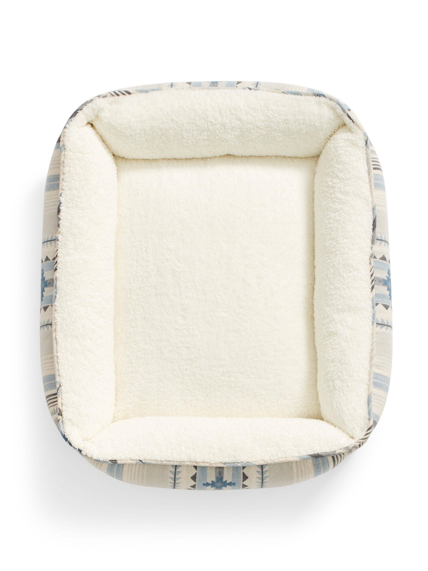 Doug Good Feather Dog Bed (Large) - Glacier Sky