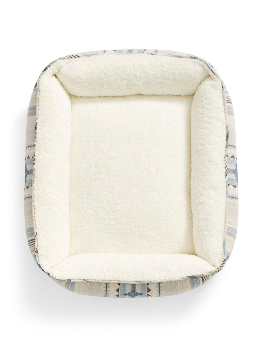 Doug Good Feather Dog Bed (Large) - Glacier Sky