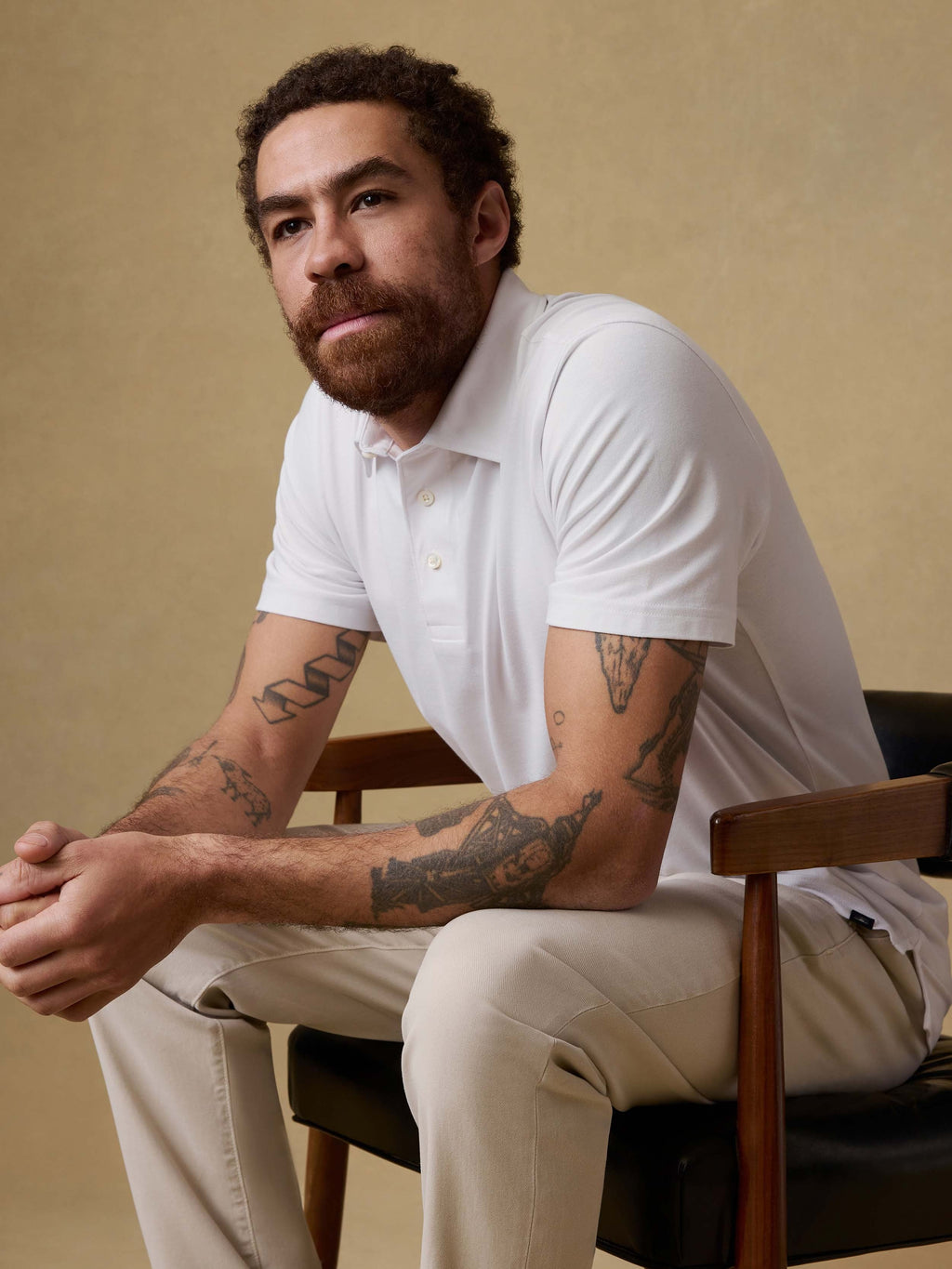 Short-Sleeve MovementTM Pique Polo - Pure White