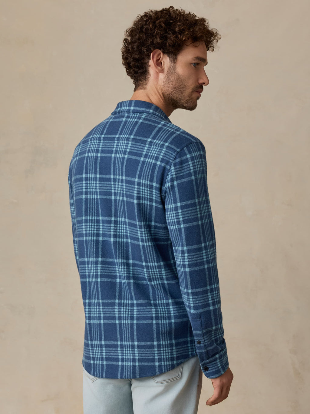 LegendTM Sweater Shirt - Midnight Teal Plaid