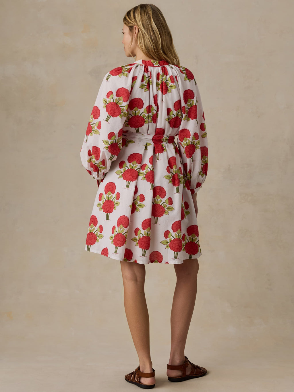 Voile Kaia Mini Dress - Bloom Poem