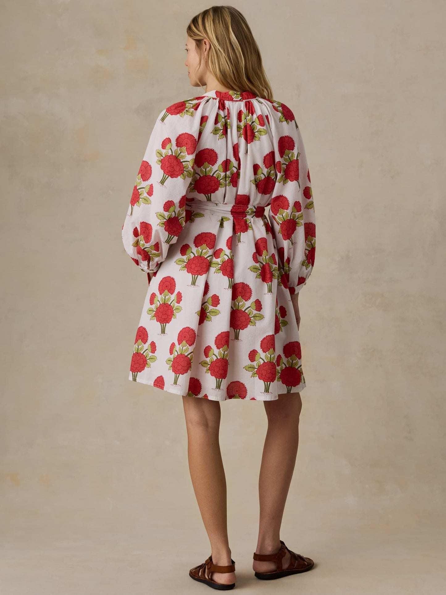 Voile Kaia Mini Dress - Bloom Poem