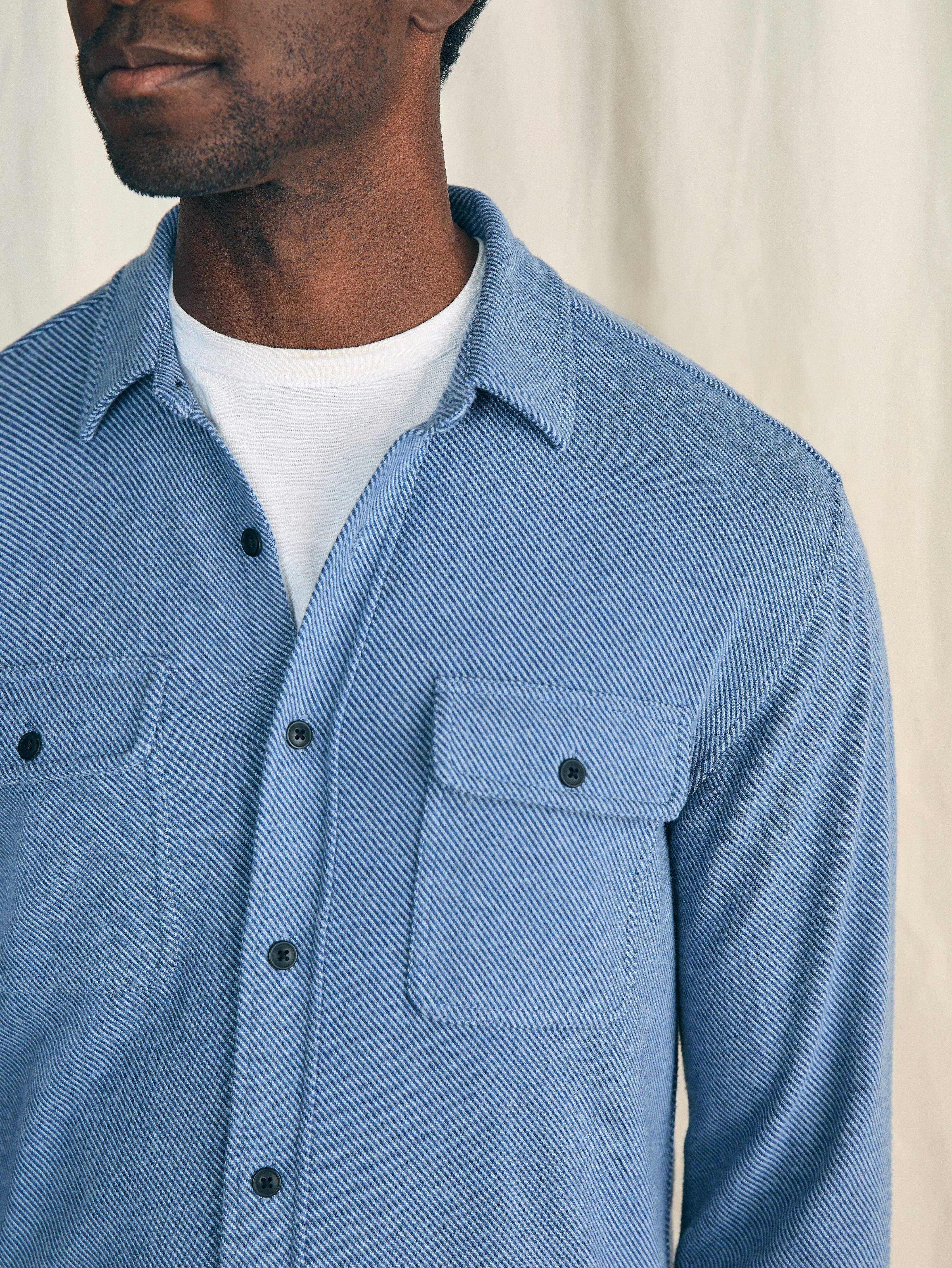 LegendTM Sweater Shirt - Glacier Blue Twill