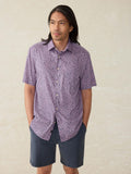 Short-Sleeve MovementTM Monterey Shirt - Lavender Sky Canopy