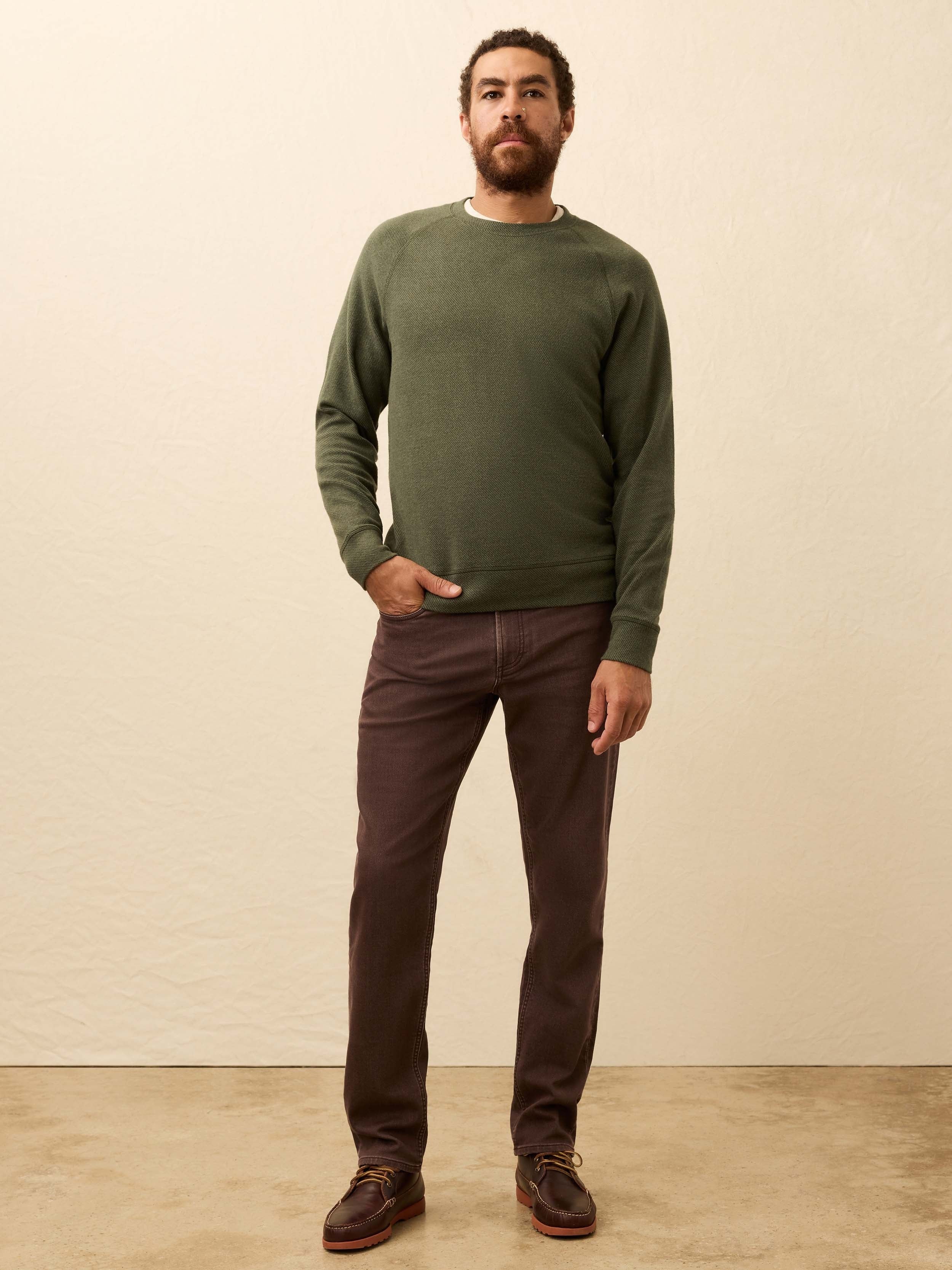 LegendTM Sweater Crew - Fall Evergreen Twill
