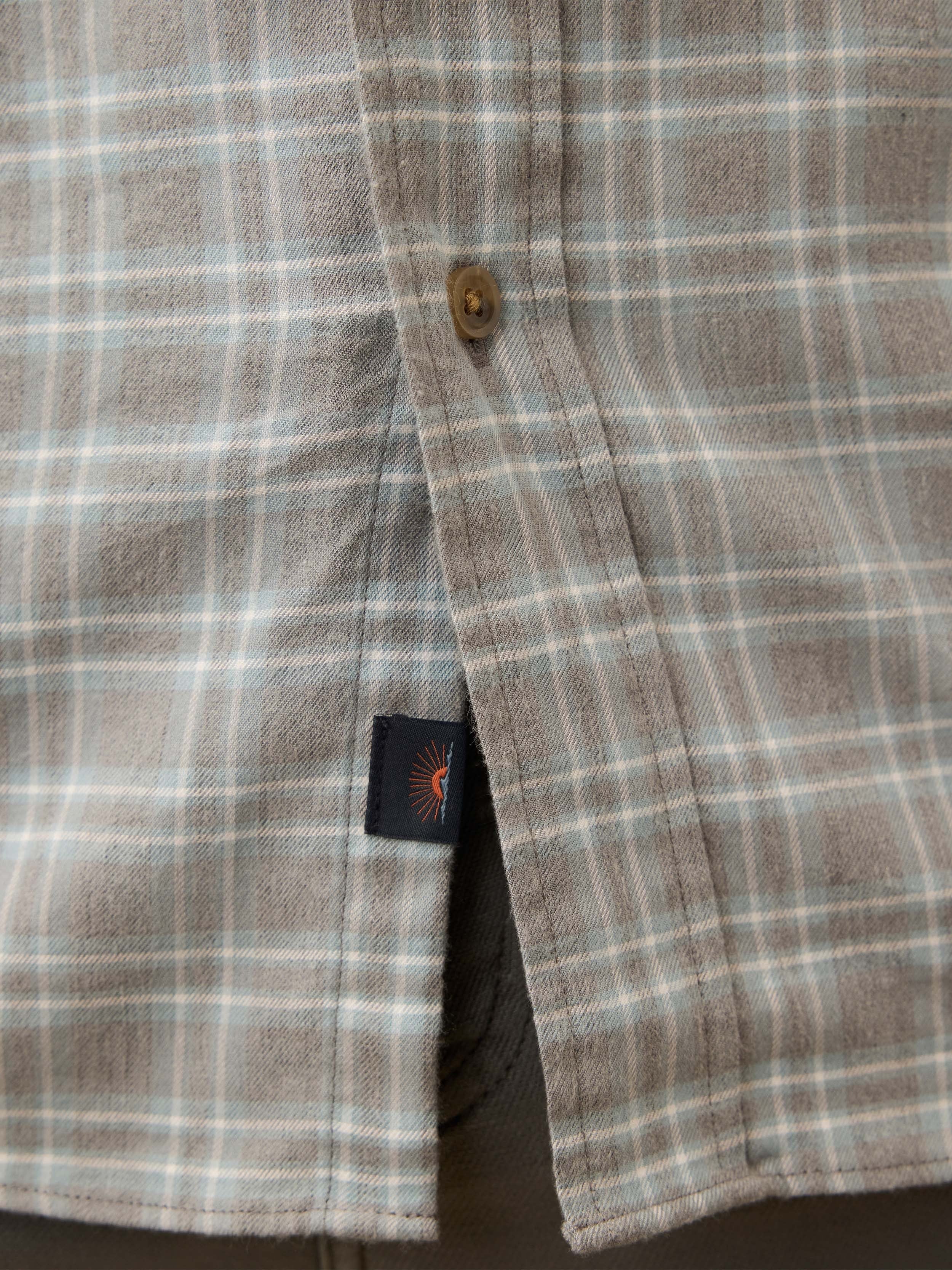 MovementTM Brushed Shirt - Ice Island Plaid
