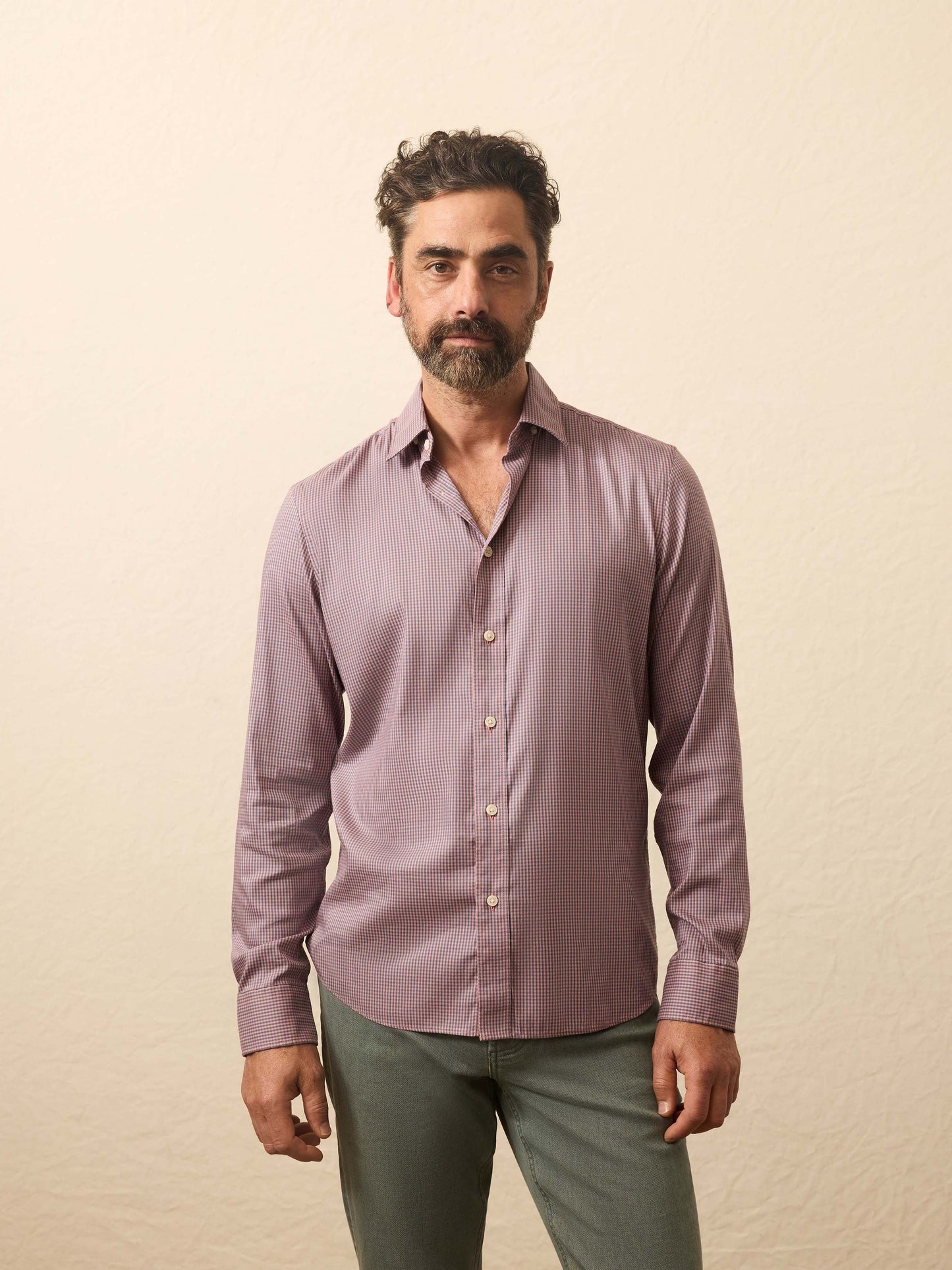 The MovementTM Shirt - Madder Shores Gingham