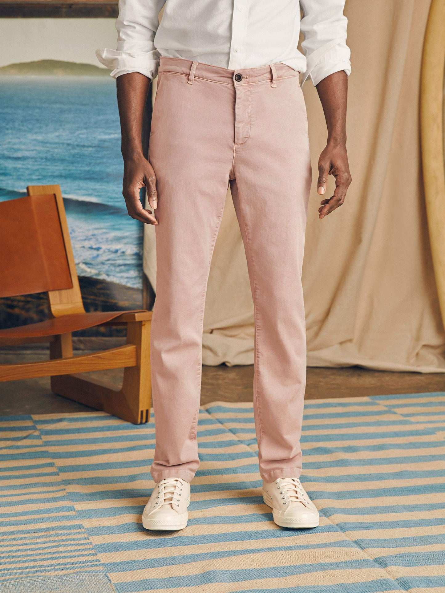 COASTLINE CHINO (30") - Spring Quartz