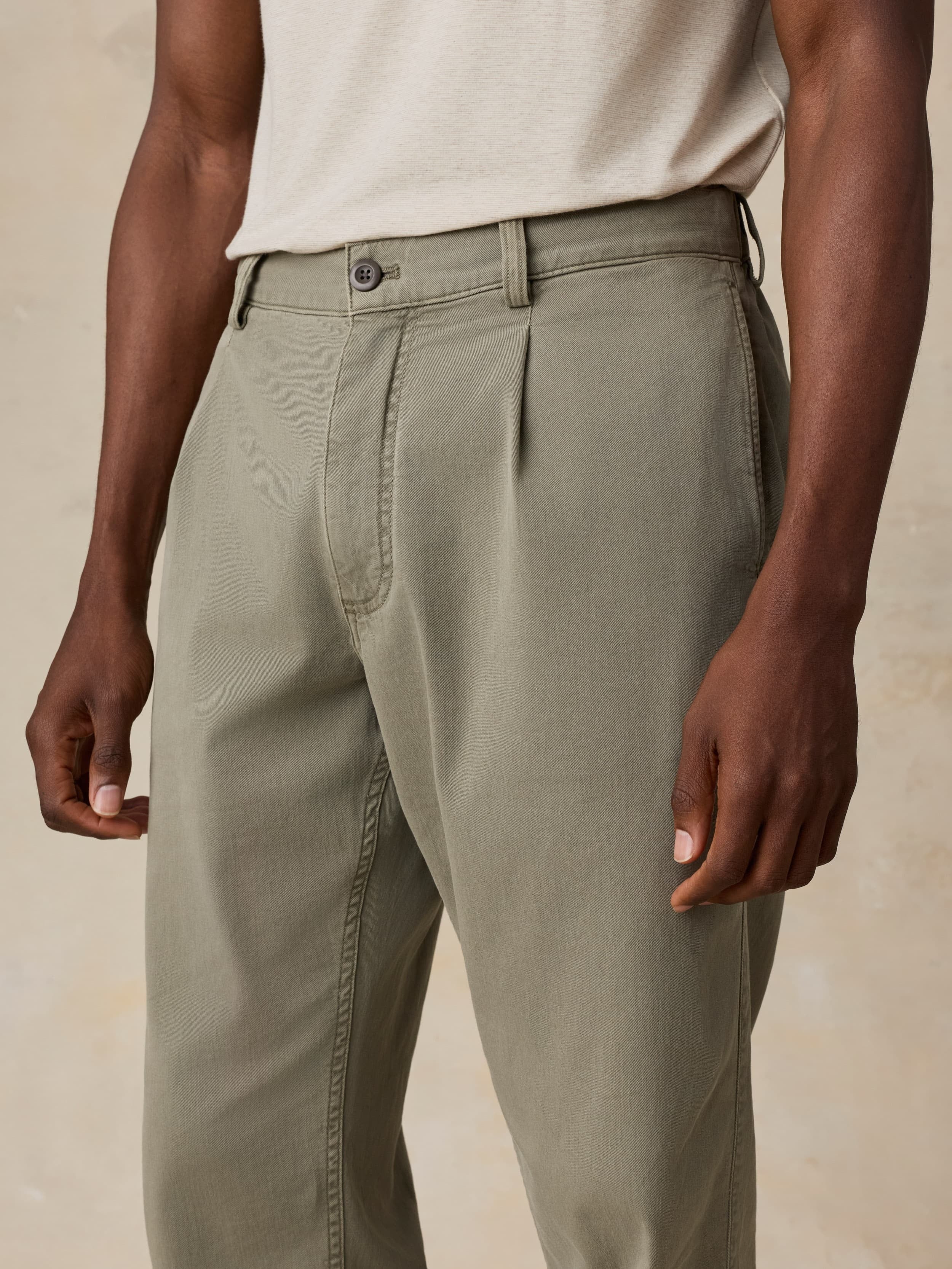 Beach Chino Pant - Light Pine