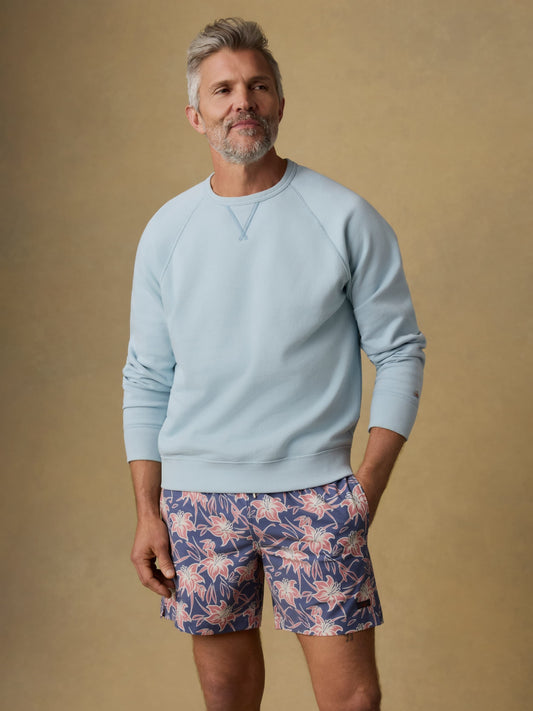 High Standard Fleece Crewneck - Blue Brook
