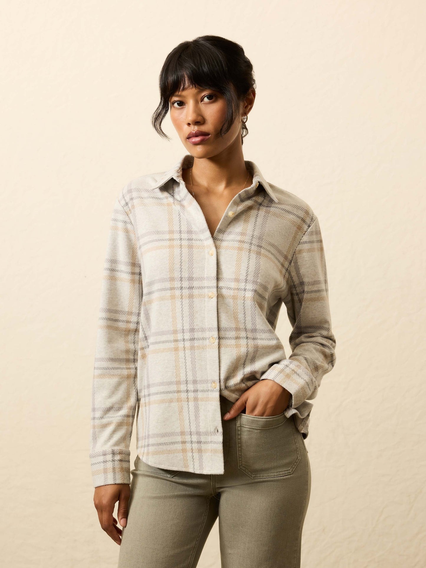 LegendTM Sweater Classic Shirt - Sandy Trails Plaid