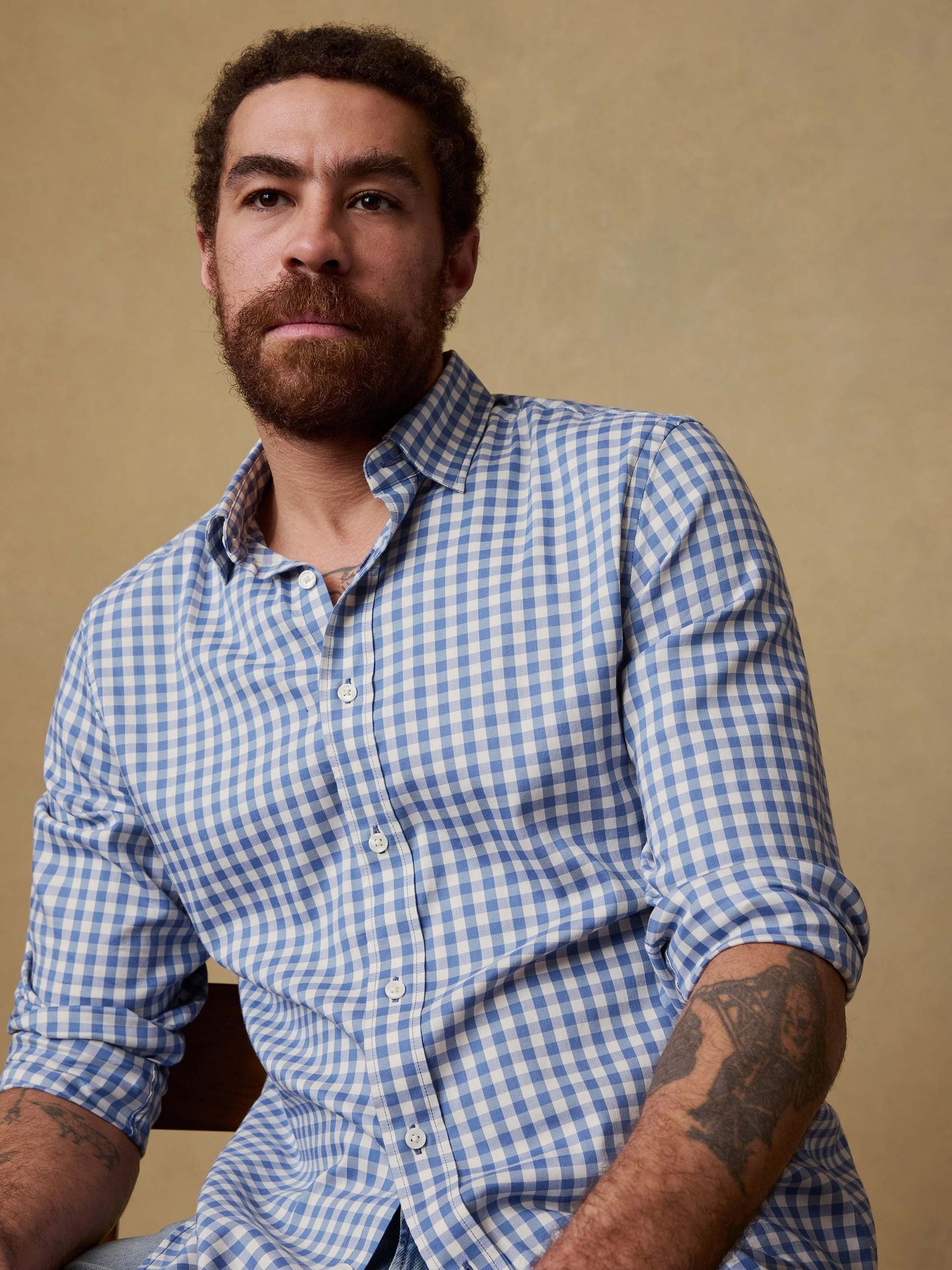 The MovementTM Shirt - Blue Birch Gingham
