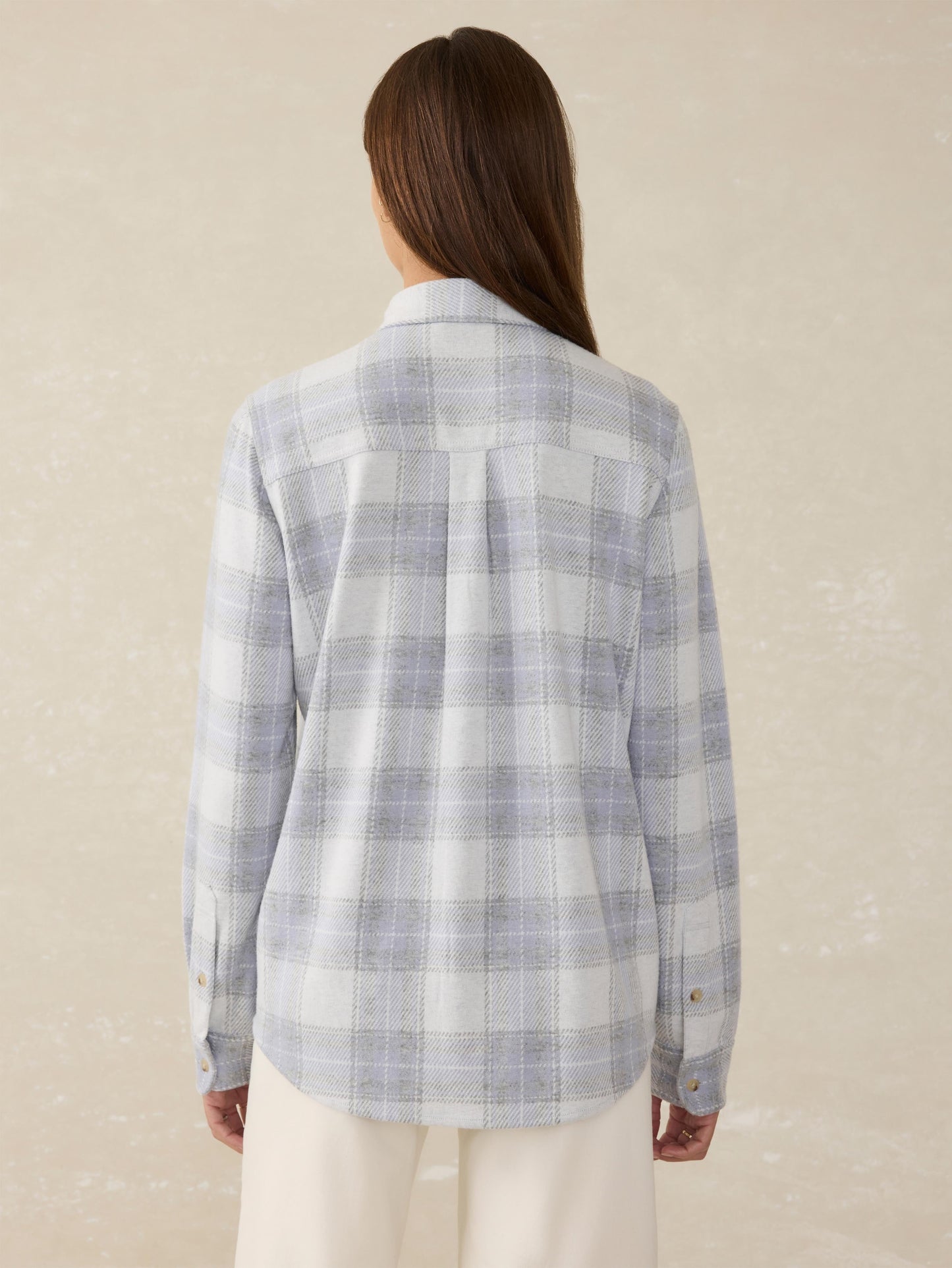 LegendTM Sweater Shirt - Blue Ravine Plaid