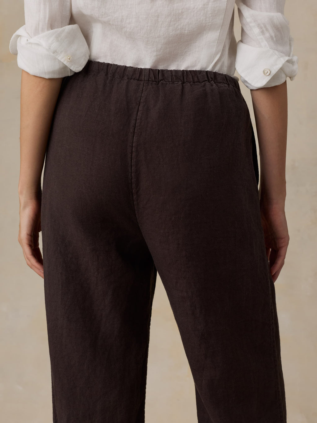 Laidback Linen Pant - Demitasse