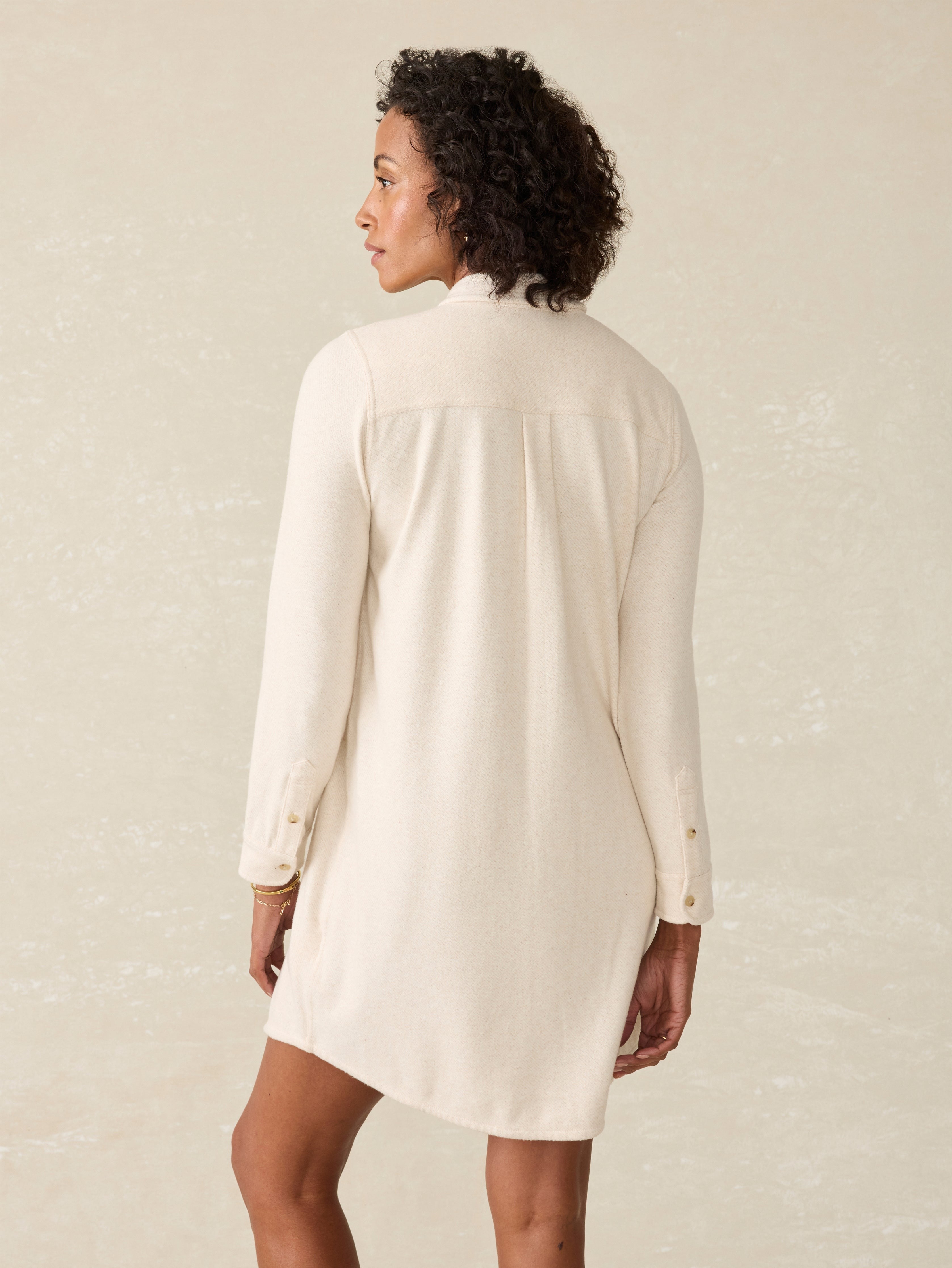 LegendTM Sweater Dress - Off White