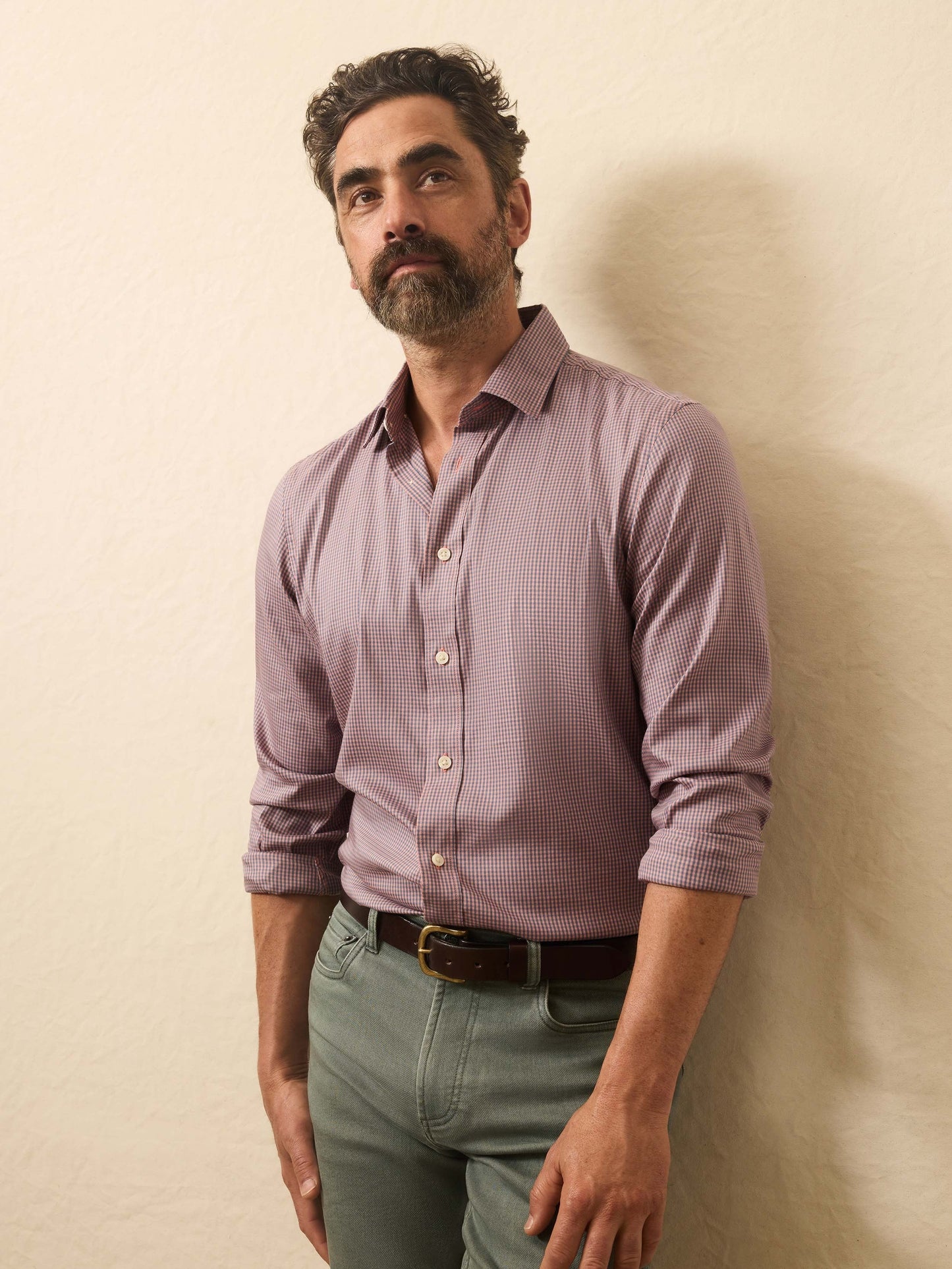 The MovementTM Shirt - Madder Shores Gingham