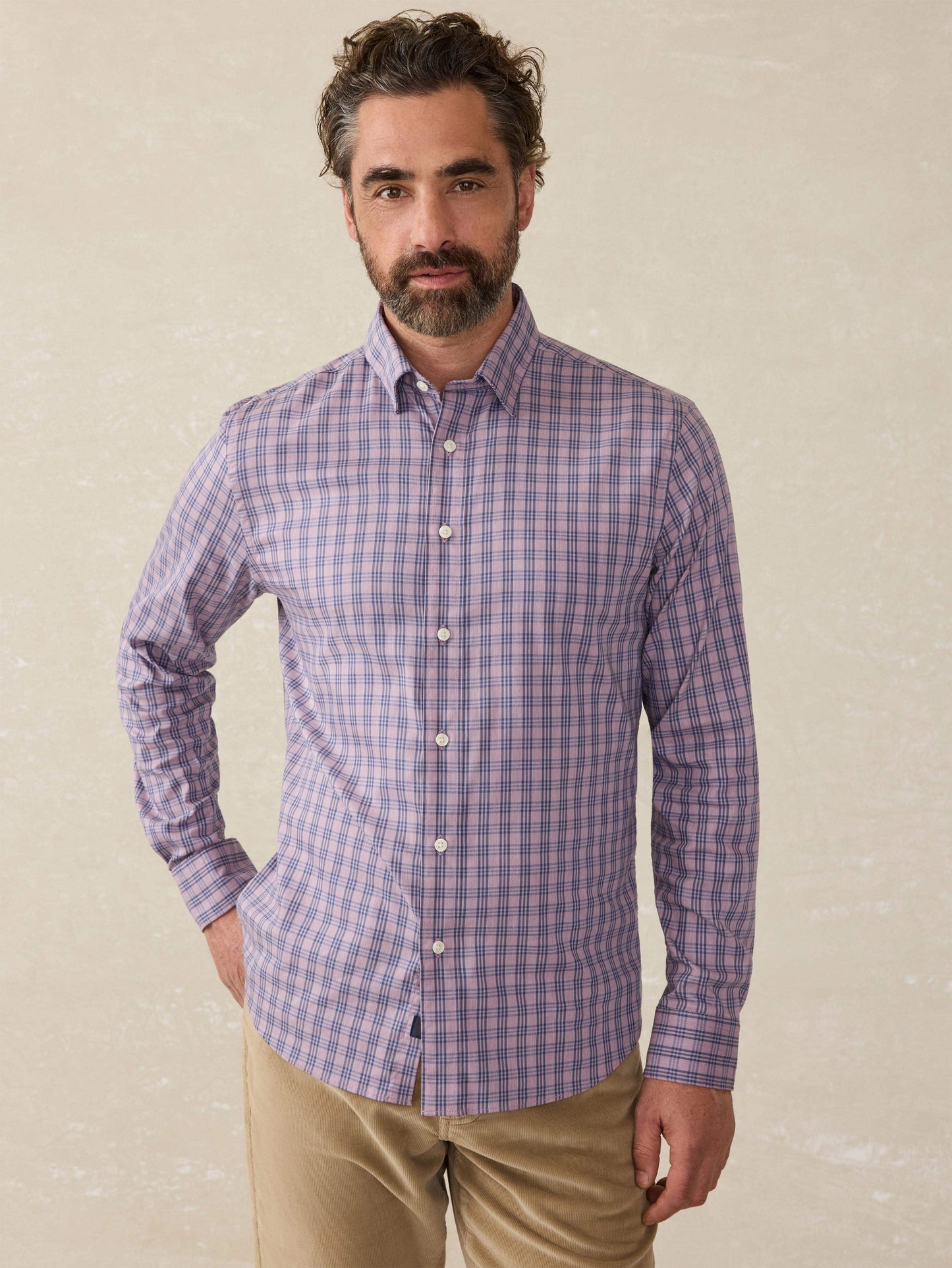 The MovementTM Shirt - Berry Skies Check