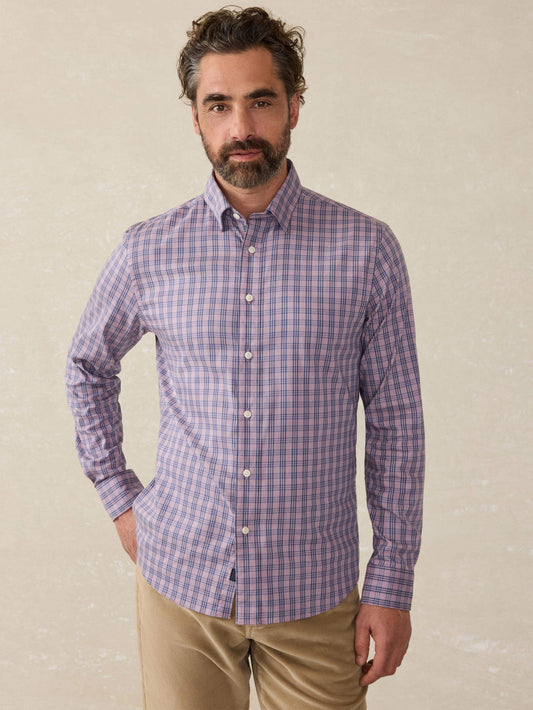 The MovementTM Shirt - Berry Skies Check