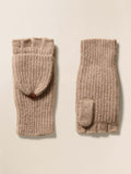 Alpaca Cozy Pop Top Mitten - Toffee
