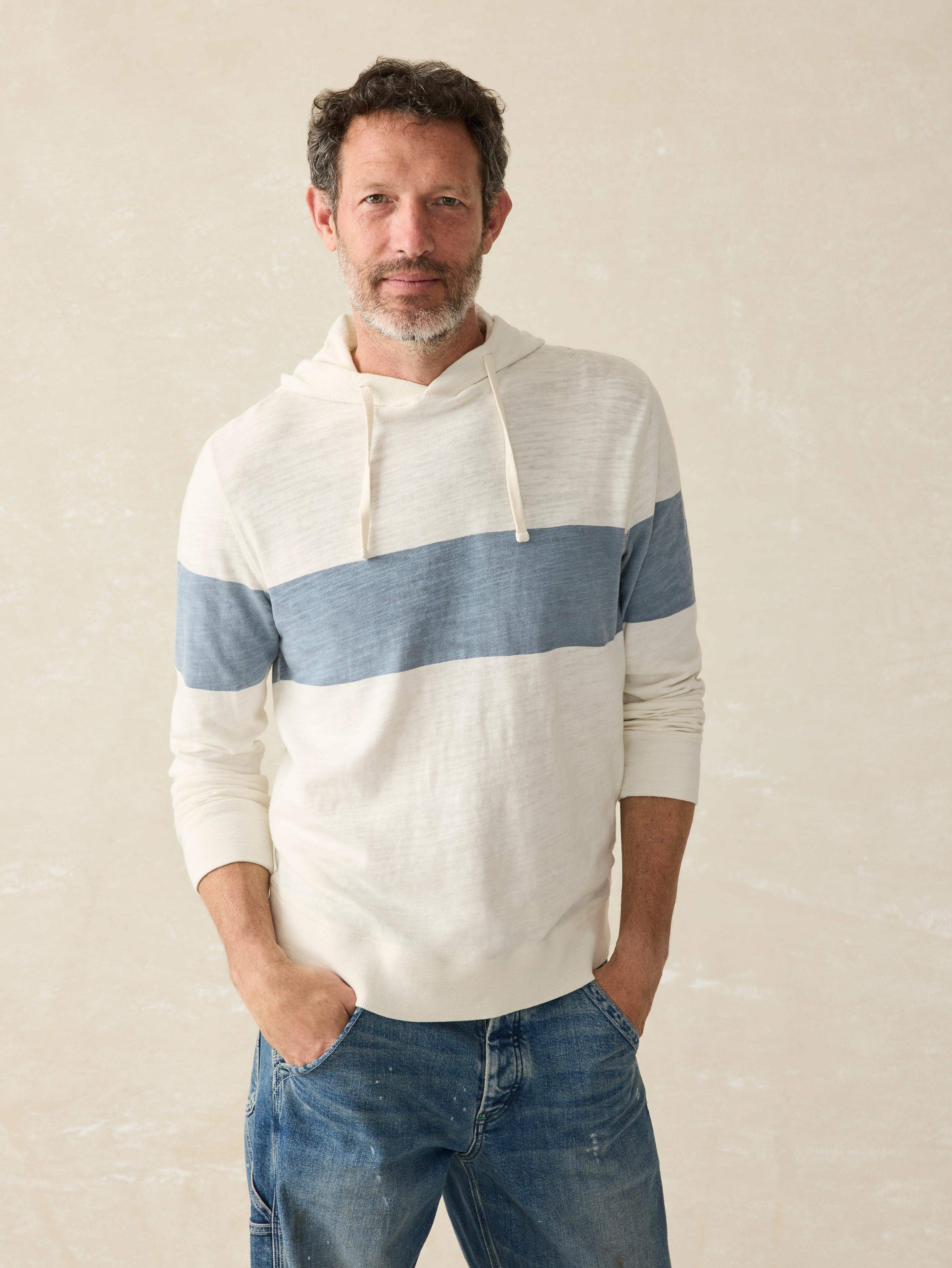 Sunwashed Sunray Organic Hoodie - Ocean Sunrise