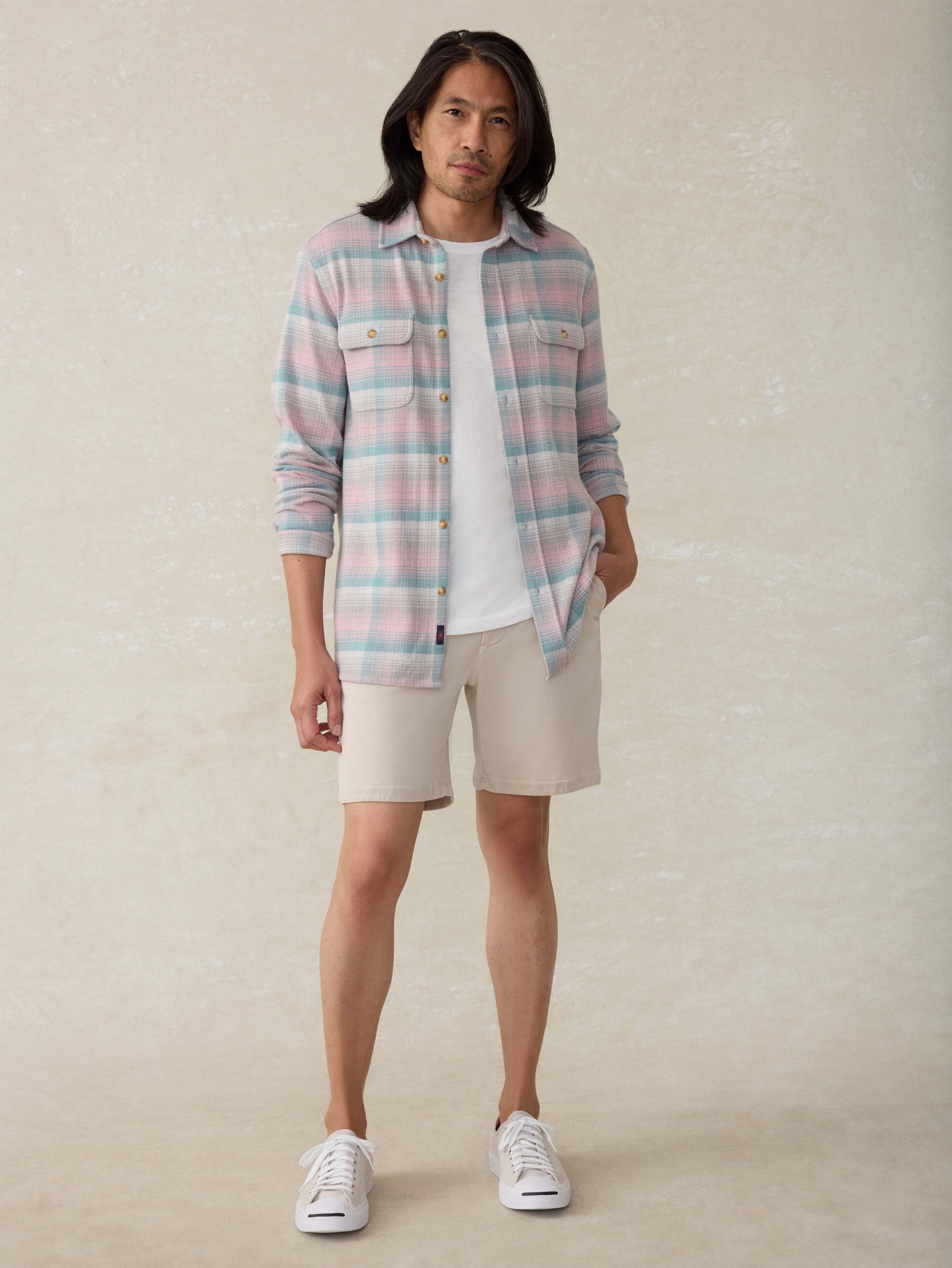 LegendTM Sweater Shirt - Sedona Sage Plaid