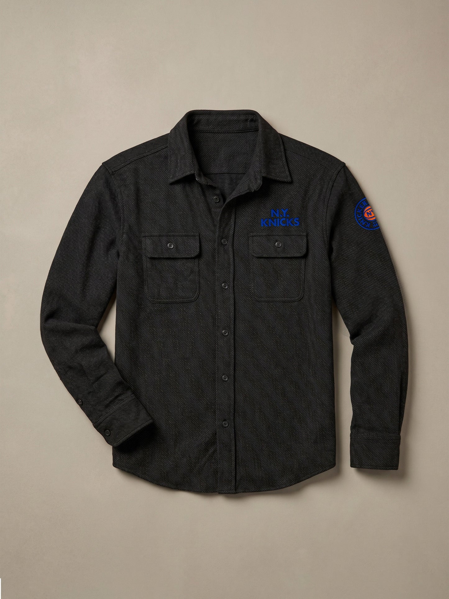 NY Knicks LegendTM Sweater Shirt - Heathered Black Twill