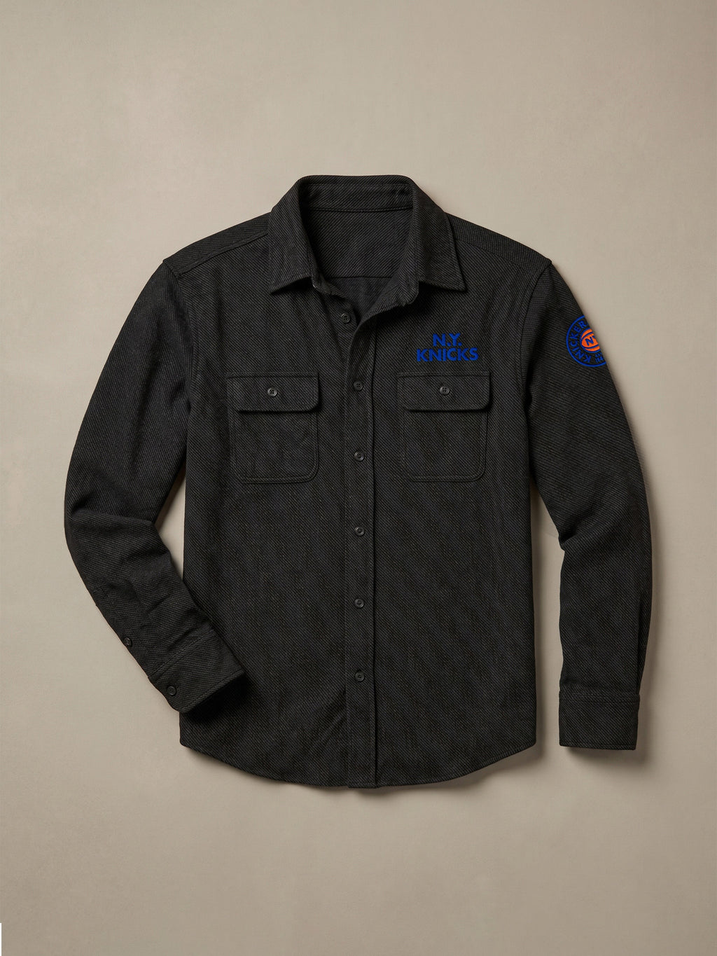 NY Knicks LegendTM Sweater Shirt - Heathered Black Twill