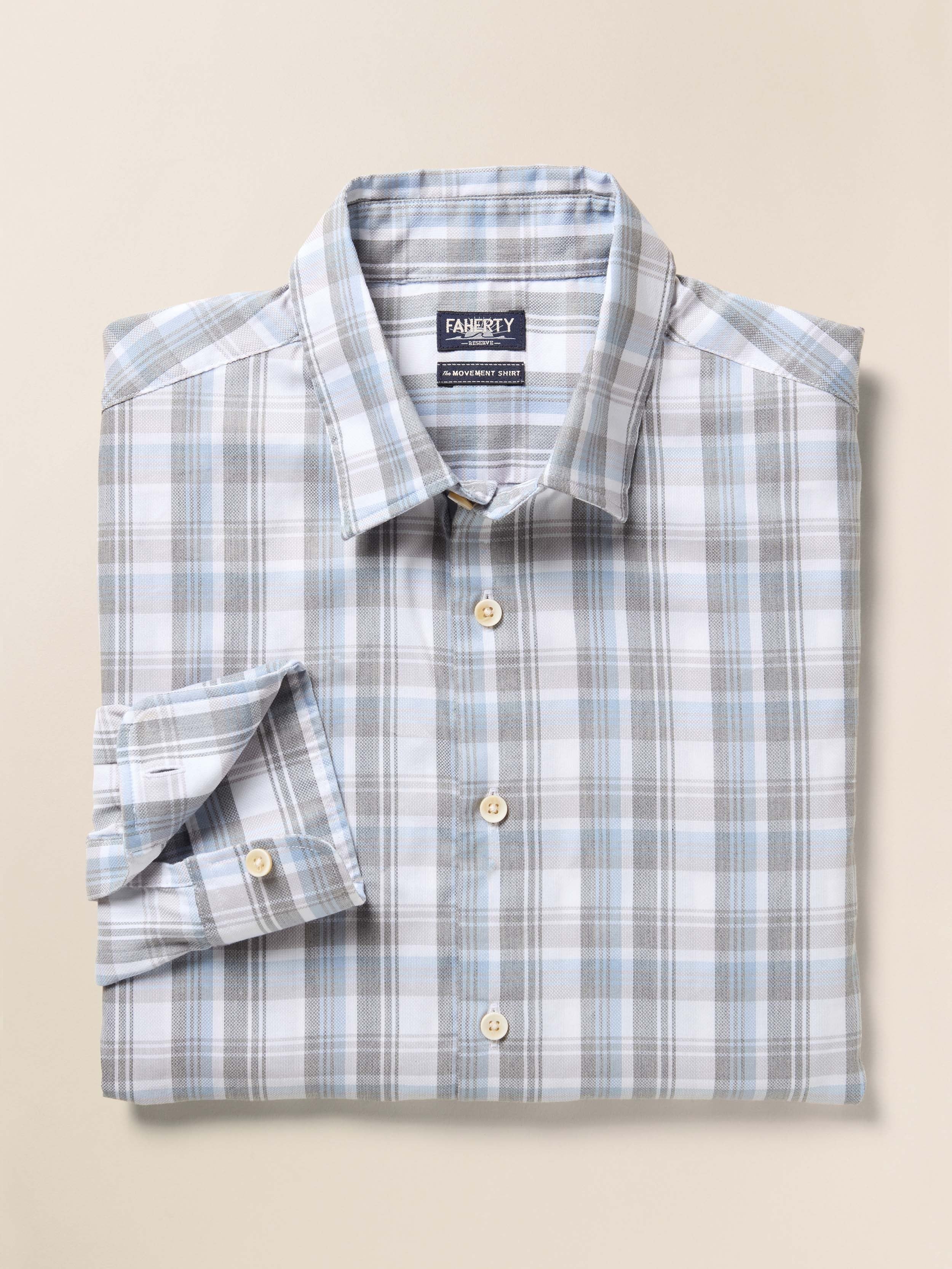 MovementTM Monterey Shirt - Morning Mist Plaid