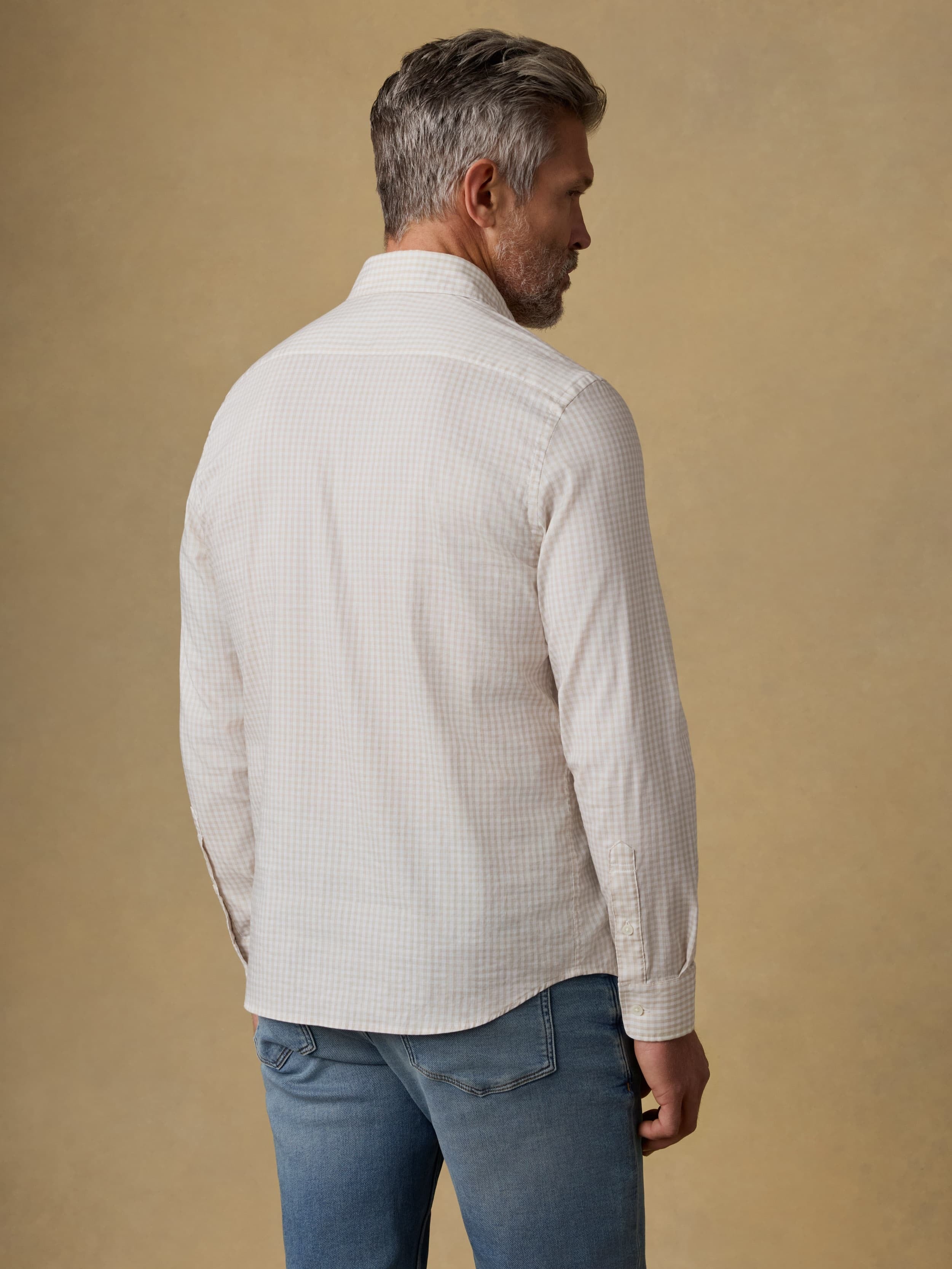 The MovementTM Shirt - Faded Khaki Gingham