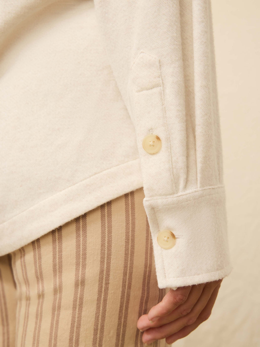 LegendTM Sweater Overshirt - Off White