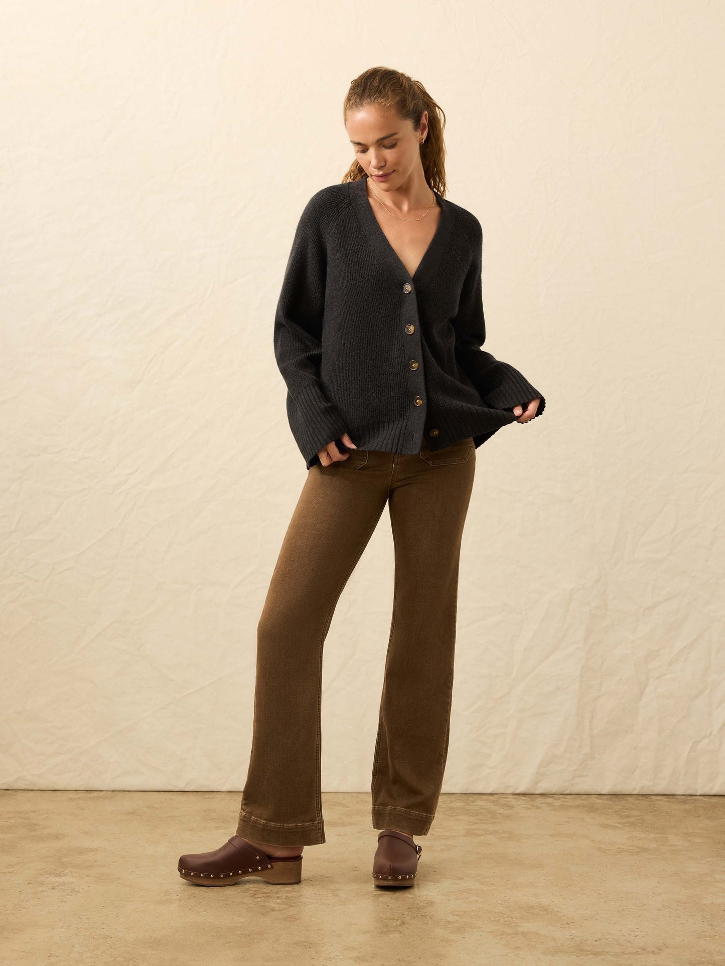 Jackson Cardigan - Charcoal Heather
