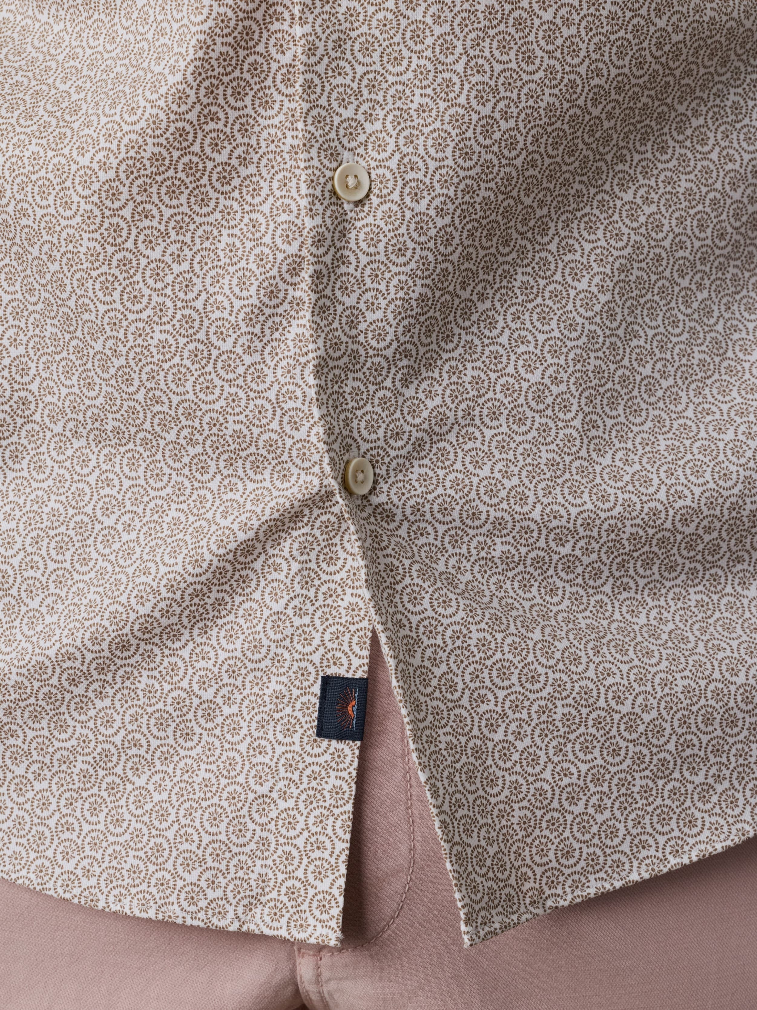Short-Sleeve MovementTM Monterey Shirt - Wood Sunray Block