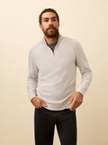 LegendTM Sweater Quarter Zip - Light Heather Grey