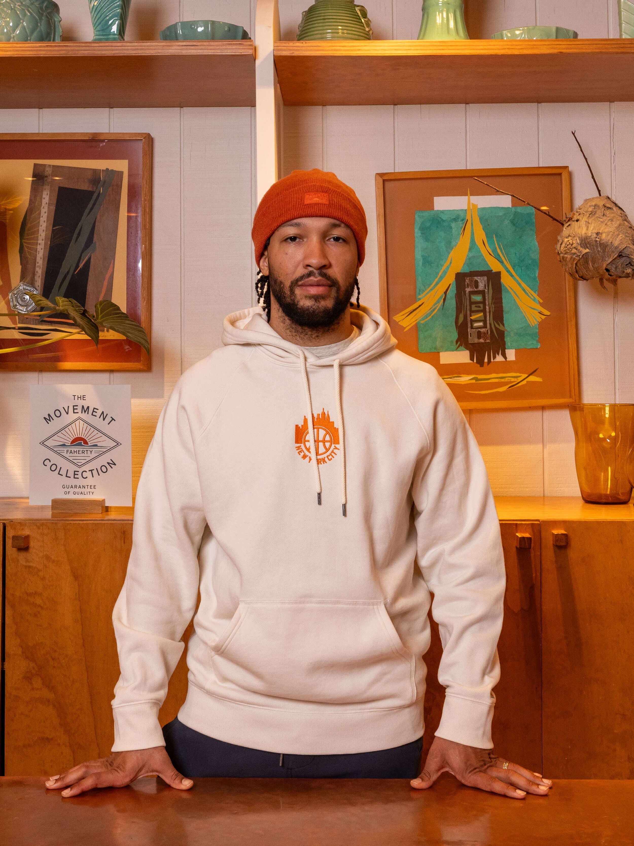Jalen Brunson High Standard Fleece Hoodie - Cabo Blanco