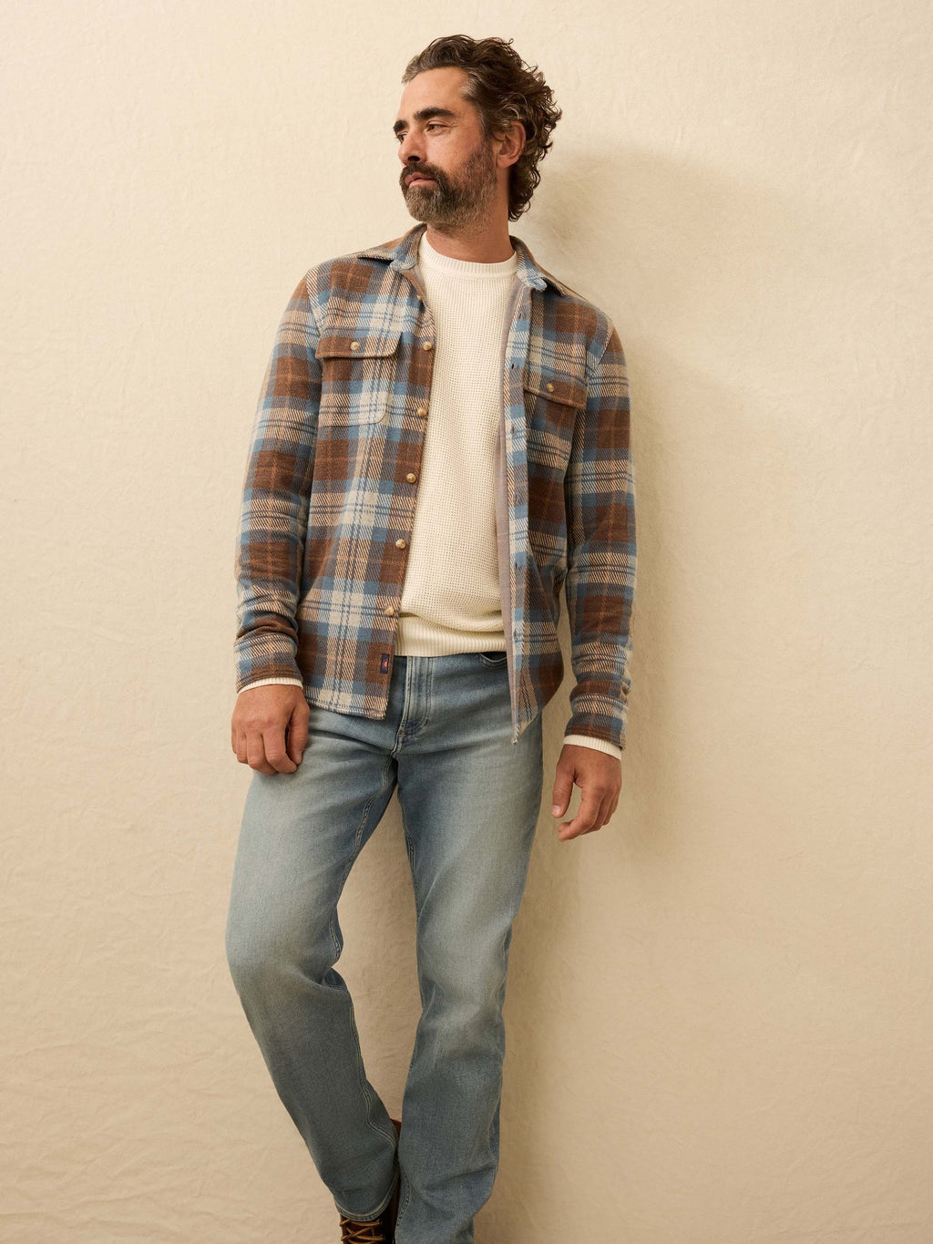 LegendTM Sweater Shirt - Bear River Plaid