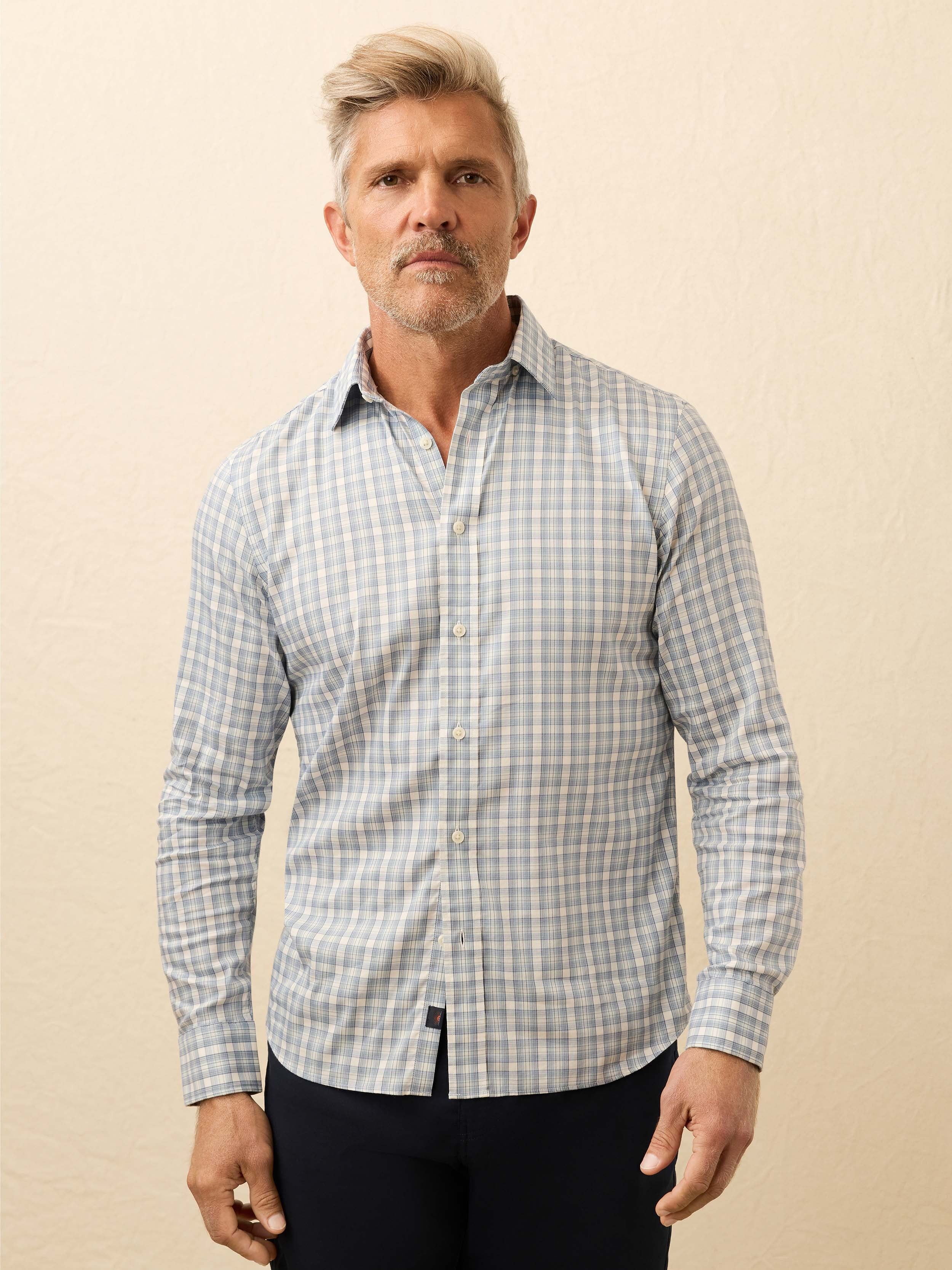 The MovementTM Shirt - Ivory Sea Plaid